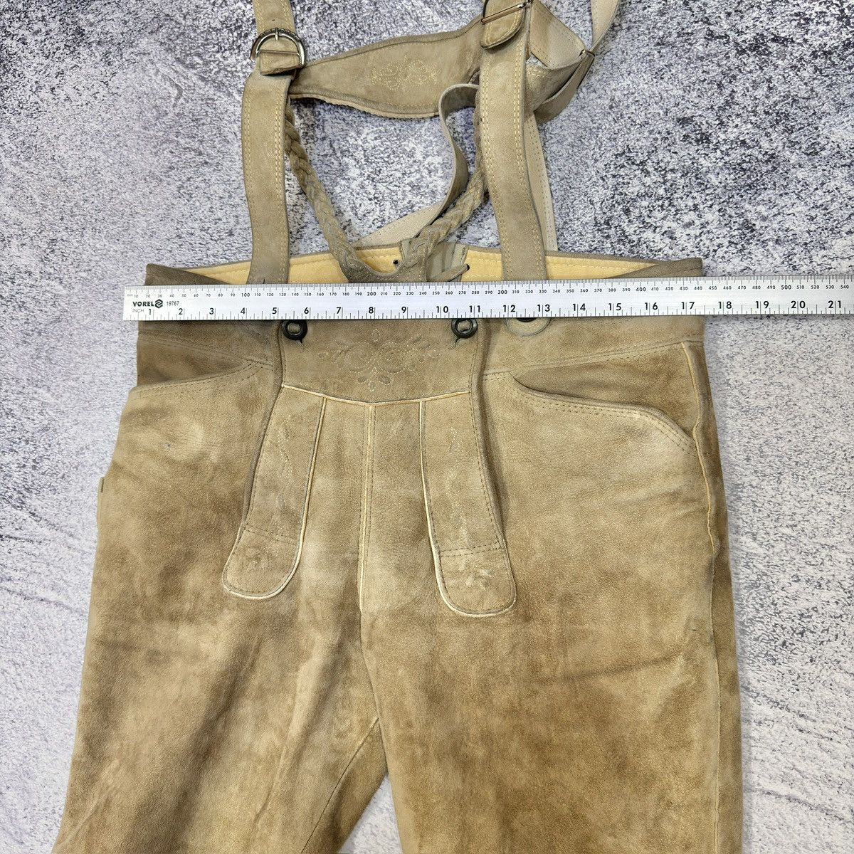 Vintage Authentic Vintage Lederhosen - Size 48 - 32 Size US 32 / EU 48 - 15 Thumbnail