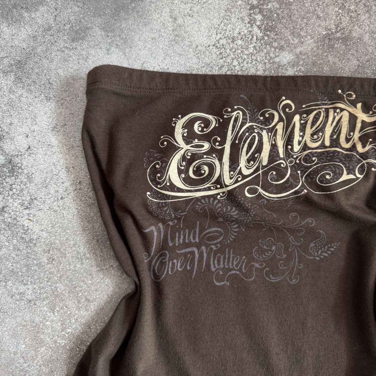 Element × Vintage Amazing Y2K Element Vintage 2000’s Sexy Grunge Glamour Top Size M / US 6-8 / IT 42-44 - 3 Thumbnail