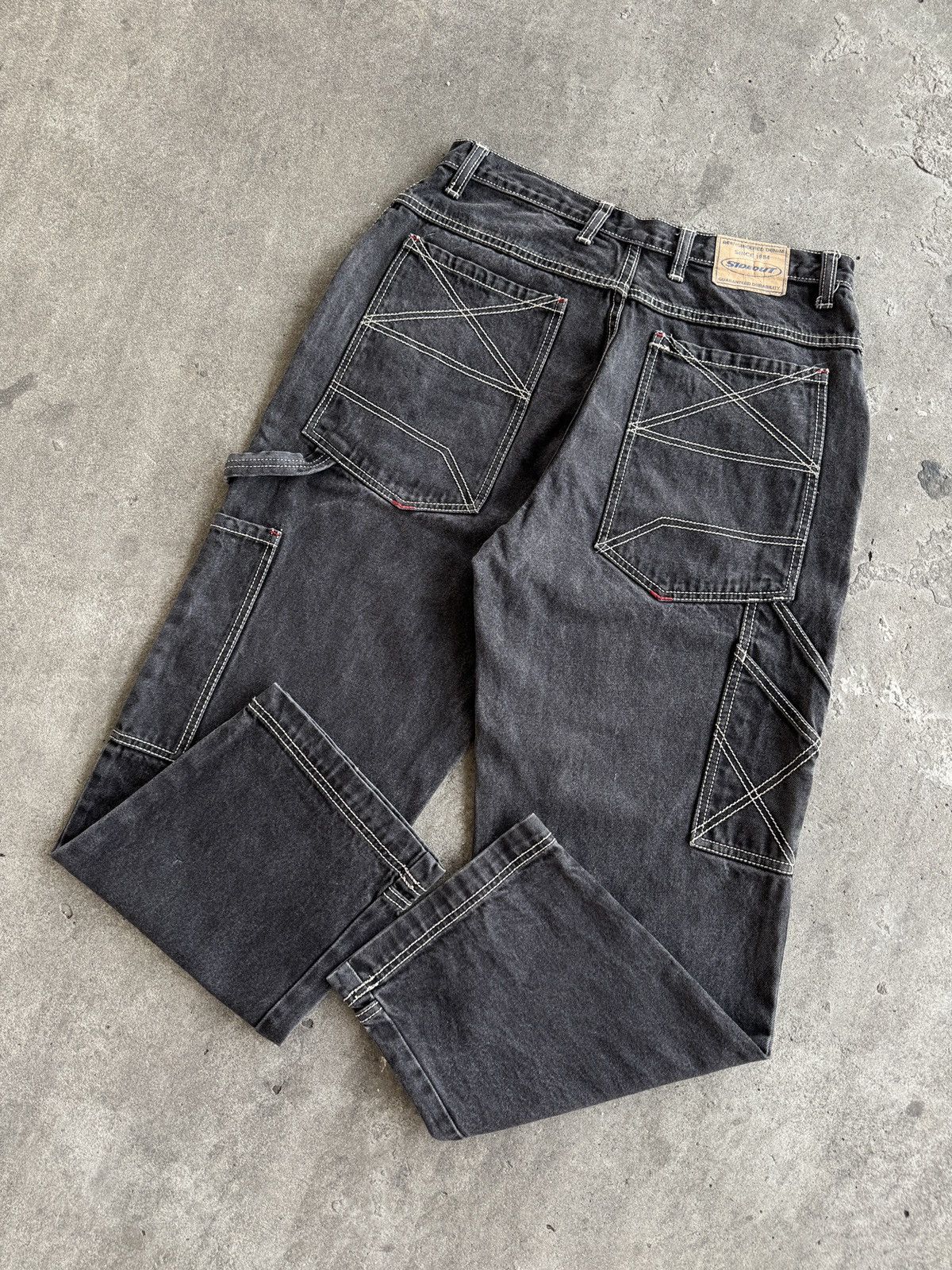Sideout Vintage Sideout Carpenter Denim Pants Size US 34 / EU 50 - 5 Thumbnail