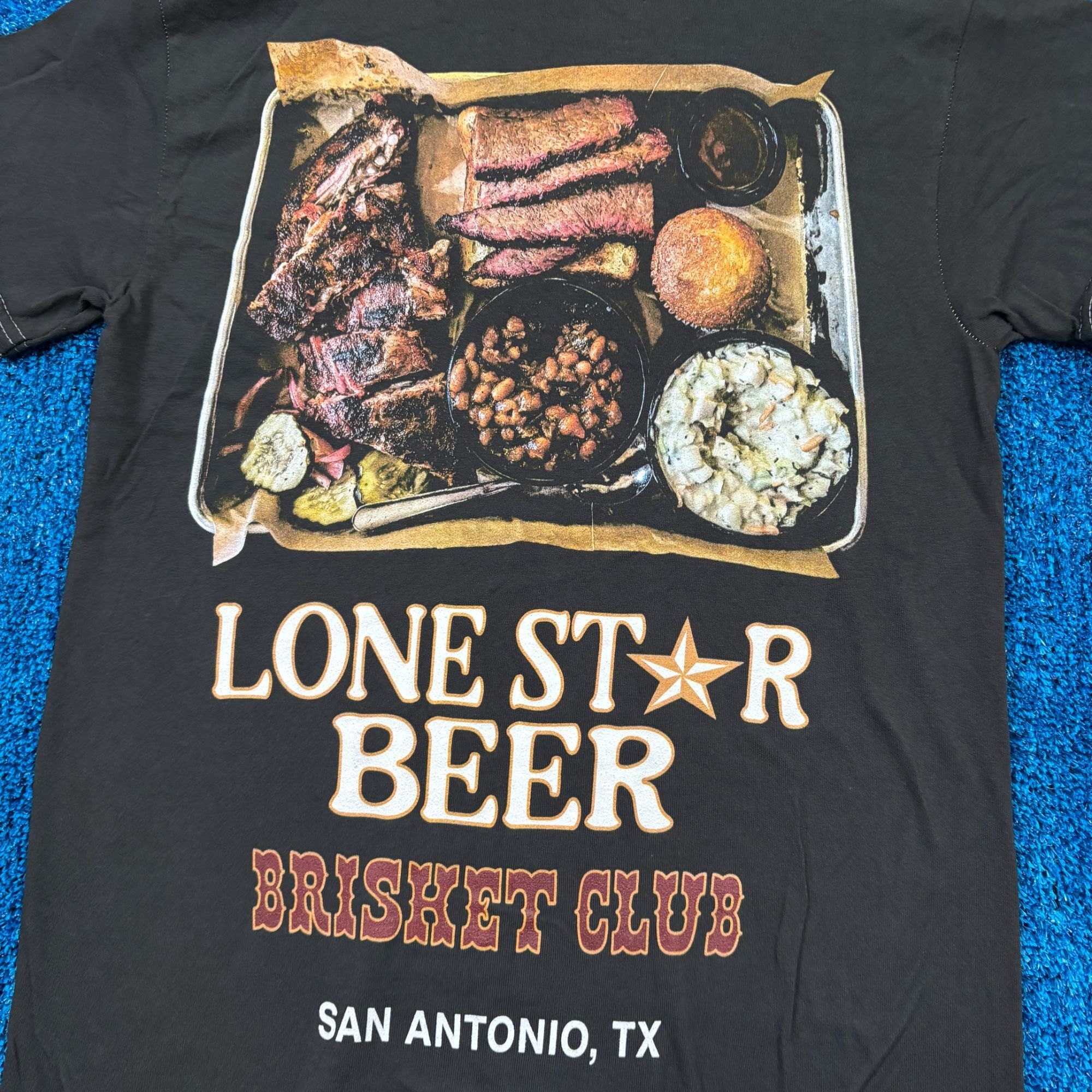 Other Lone Star Beer San Antonio Brisket Club Texas BBQ Tray Tee S Size US S / EU 44-46 / 1 - 2 Thumbnail
