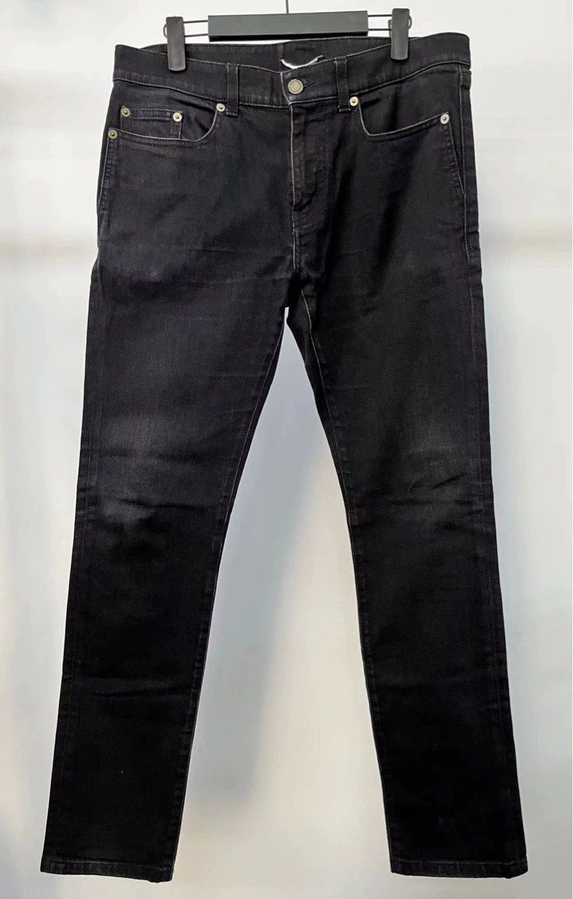 Saint Laurent Paris Saint Laurent Paris Black waxed straight