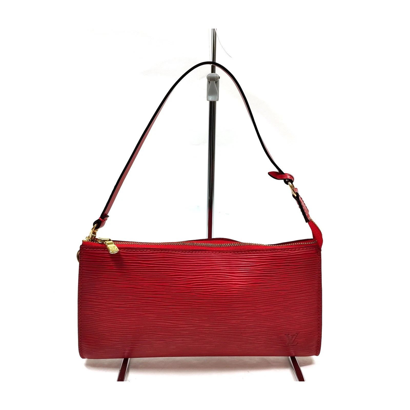 Louis Vuitton Epi Accessories Pochette Shoulder Bag M52948 in Red, Women's