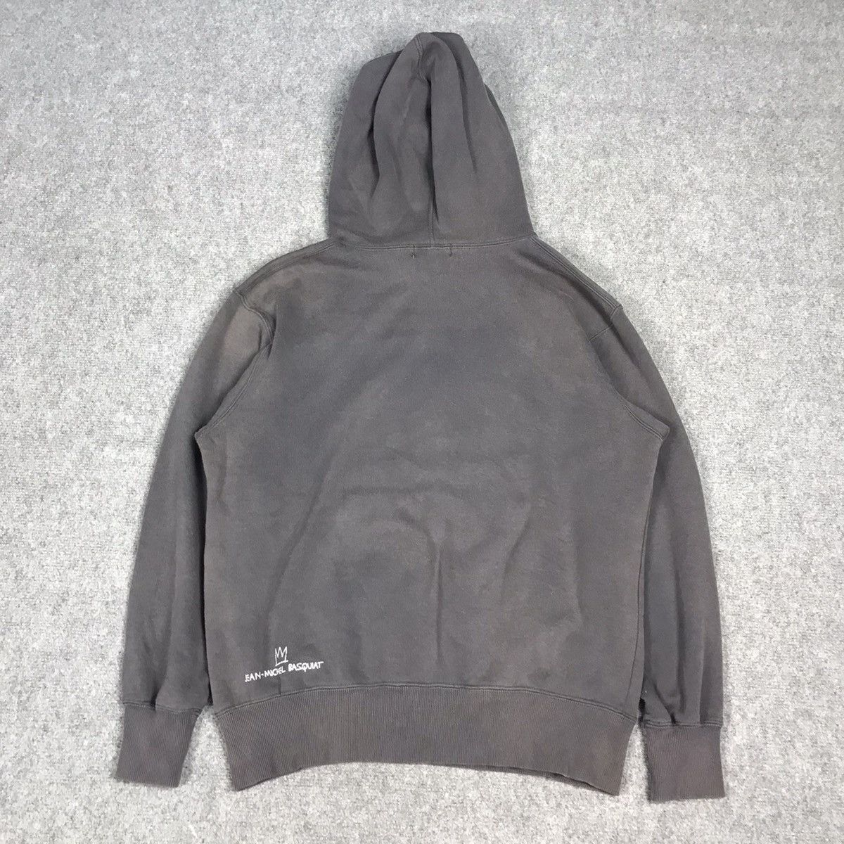 Jean-Michel Basquiat JEAN MICHEL BASQUIAT X SUGER RAY ROBINSON GRAY FADED HOODIES Size US M / EU 48-50 / 2 - 9 Thumbnail