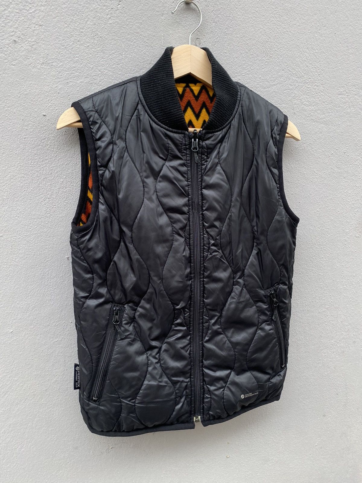 20471120 × Japanese Brand × Manastash 🔥MANASTASH Configuration Quilted Reversible Vest Size 38L - 14 Thumbnail