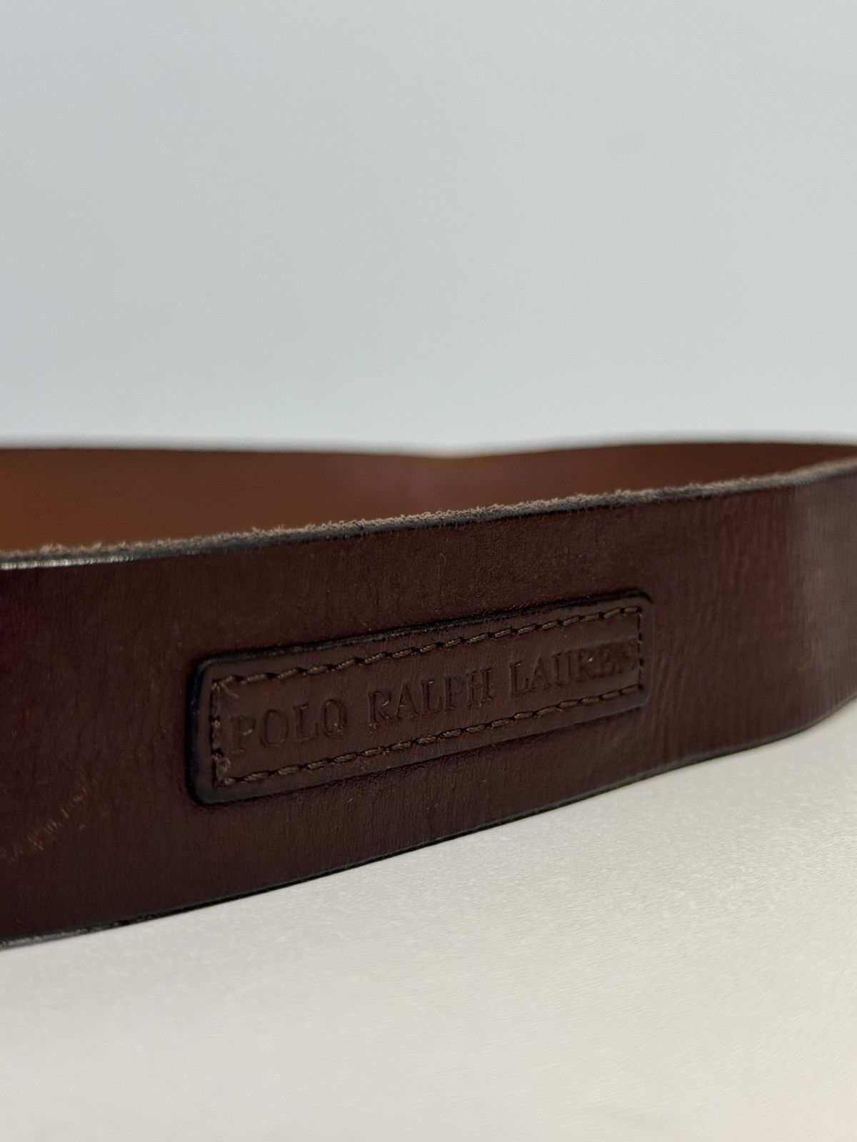 Polo Ralph Lauren Polo Ralph Lauren Vintage Leather belt Size ONE SIZE - 6 Thumbnail