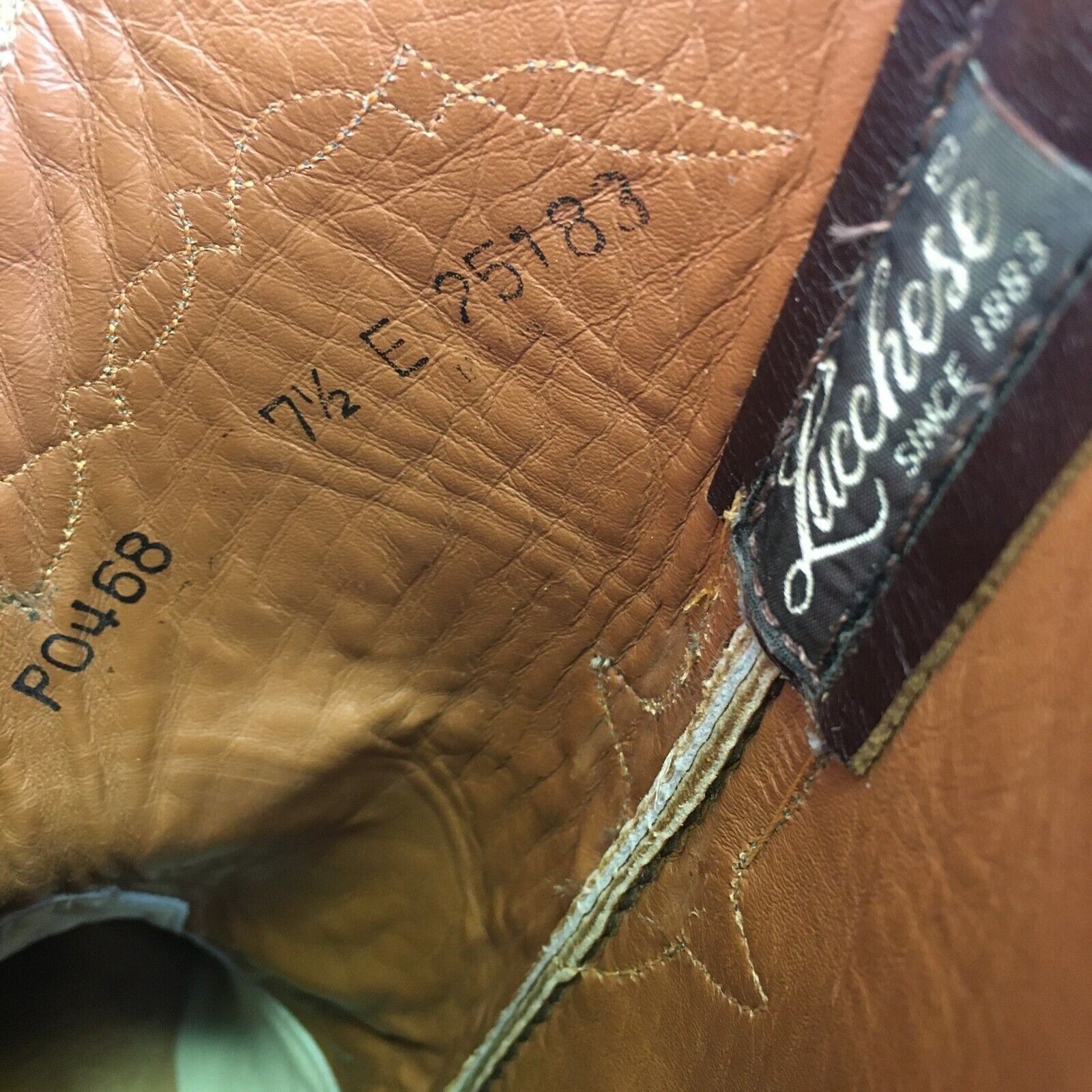 Lucchese Lucchese P0468 Vintage Roper Brown Cowboy Boots Mens 7.5 E Size US 7.5 / EU 40-41 - 4 Thumbnail
