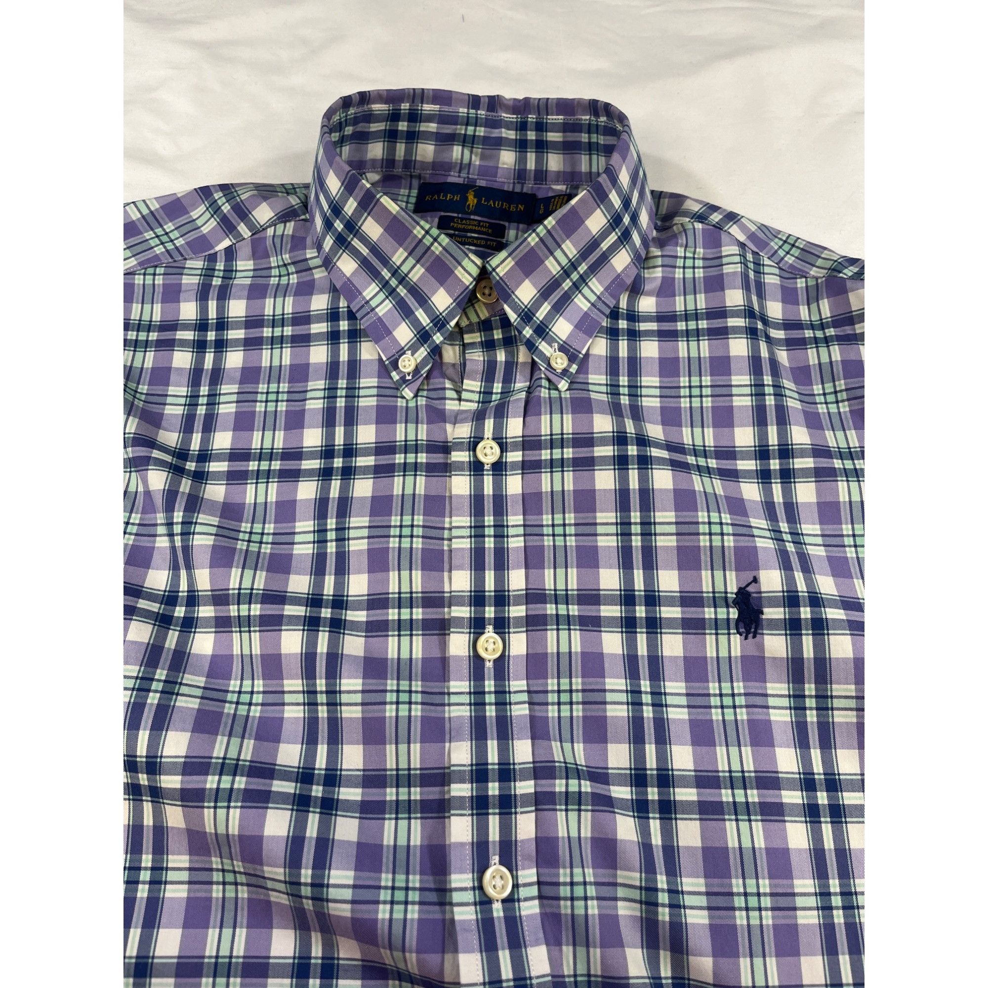 Ralph Lauren Ralph Lauren Men's Classic Fit Shirt/Button Up Size L SKU 58 Size US L / EU 52-54 / 3 - 3 Thumbnail