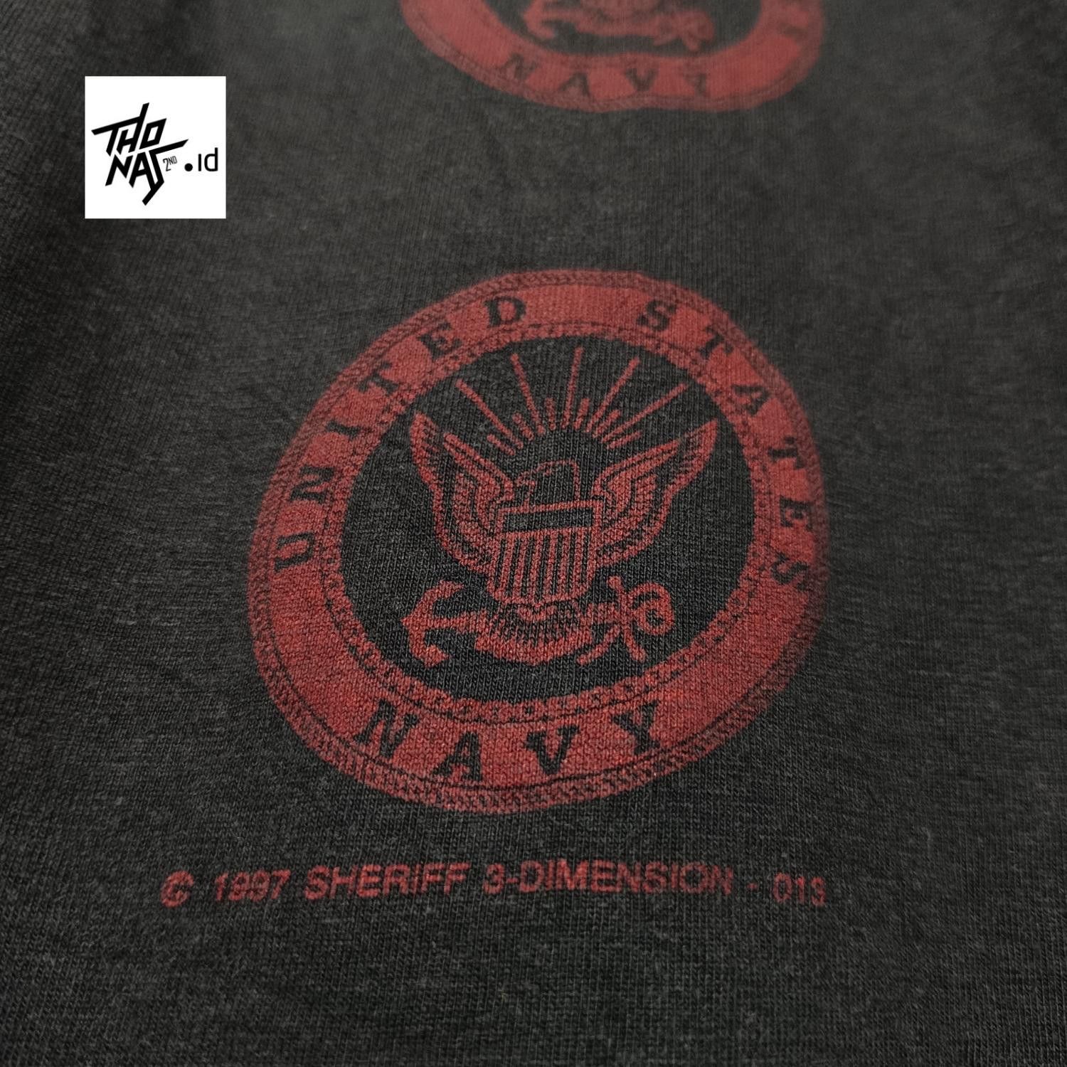 Vintage 90s United States Navy Seals 3d logo Size US L / EU 52-54 / 3 - 3 Thumbnail