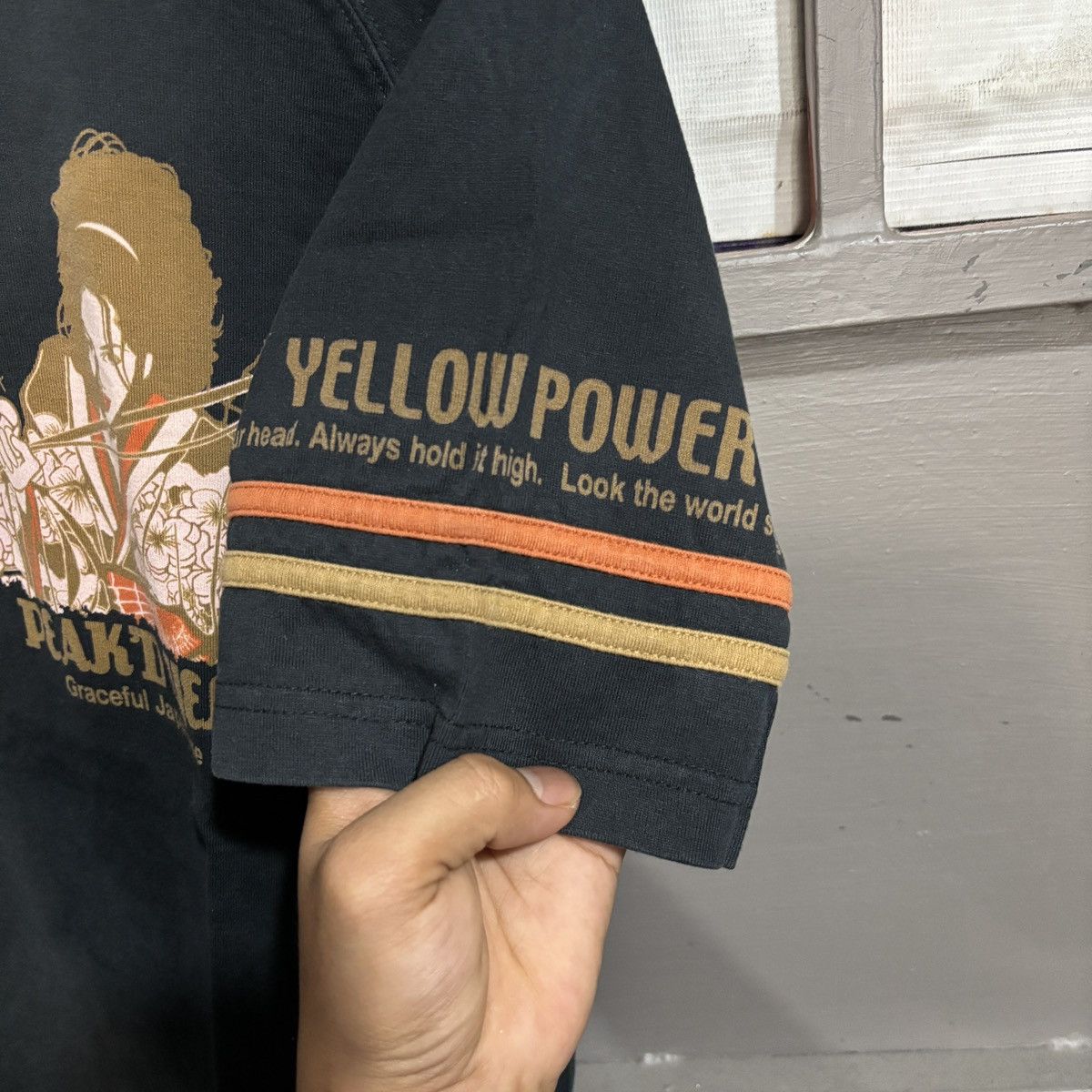 Japanese Brand Vintage Y2K Peak’D Yellow Ted company Tshirt Size US L / EU 52-54 / 3 - 7 Thumbnail