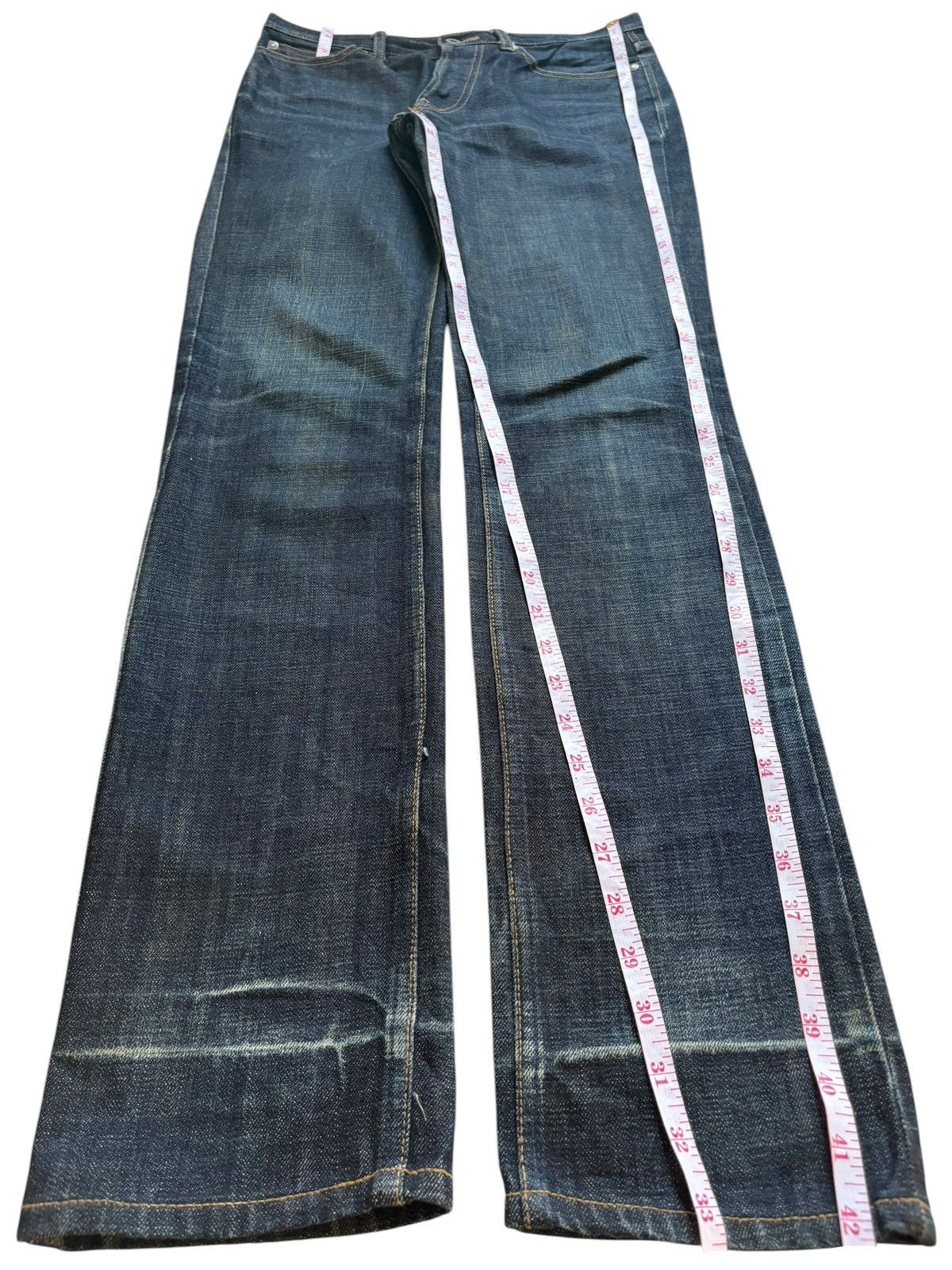 Japanese Brand Vintage Japanese Brand Blue Wash Jeans Size US 30 / EU 46 - 12 Thumbnail