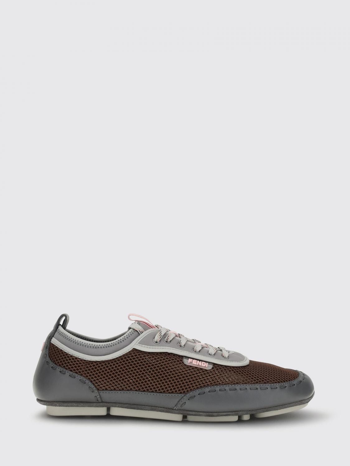 Fendi Fendi Sneakers Men Grey Size US 9 / EU 42 - 1 Thumbnail