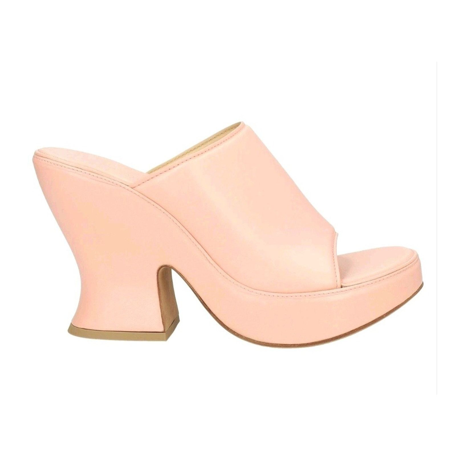 Bottega Veneta BOTTEGA VENETA Leather Mule US9 UK6 EU39 Pink Made in Italy Size US 9 / IT 39 - 5 Thumbnail