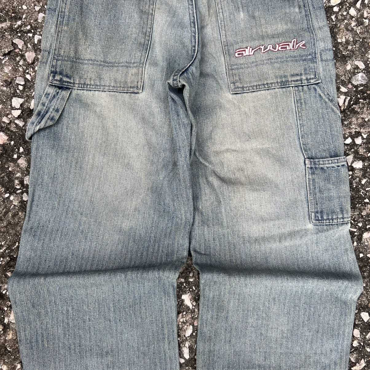 Airwalk “y2k style” AIR WALK DISTRESS CARPENTER JEANS Size US 29 - 17 Thumbnail
