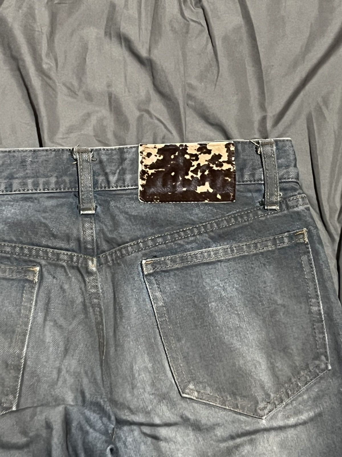 Shellac Shellac Distressed Flared Japanese Denim Size US 30 / EU 46 - 5 Thumbnail