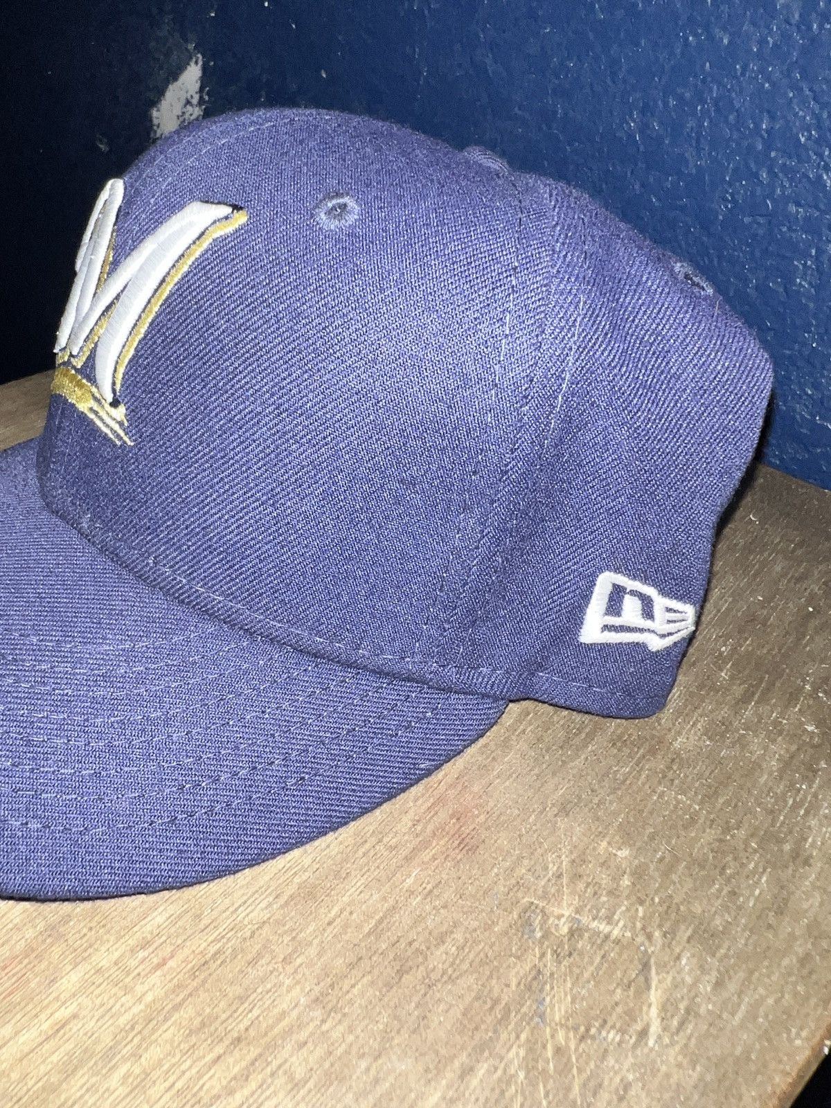 New Era Milwaukee Brewers fitted size 7 1/4 Size ONE SIZE - 4 Thumbnail