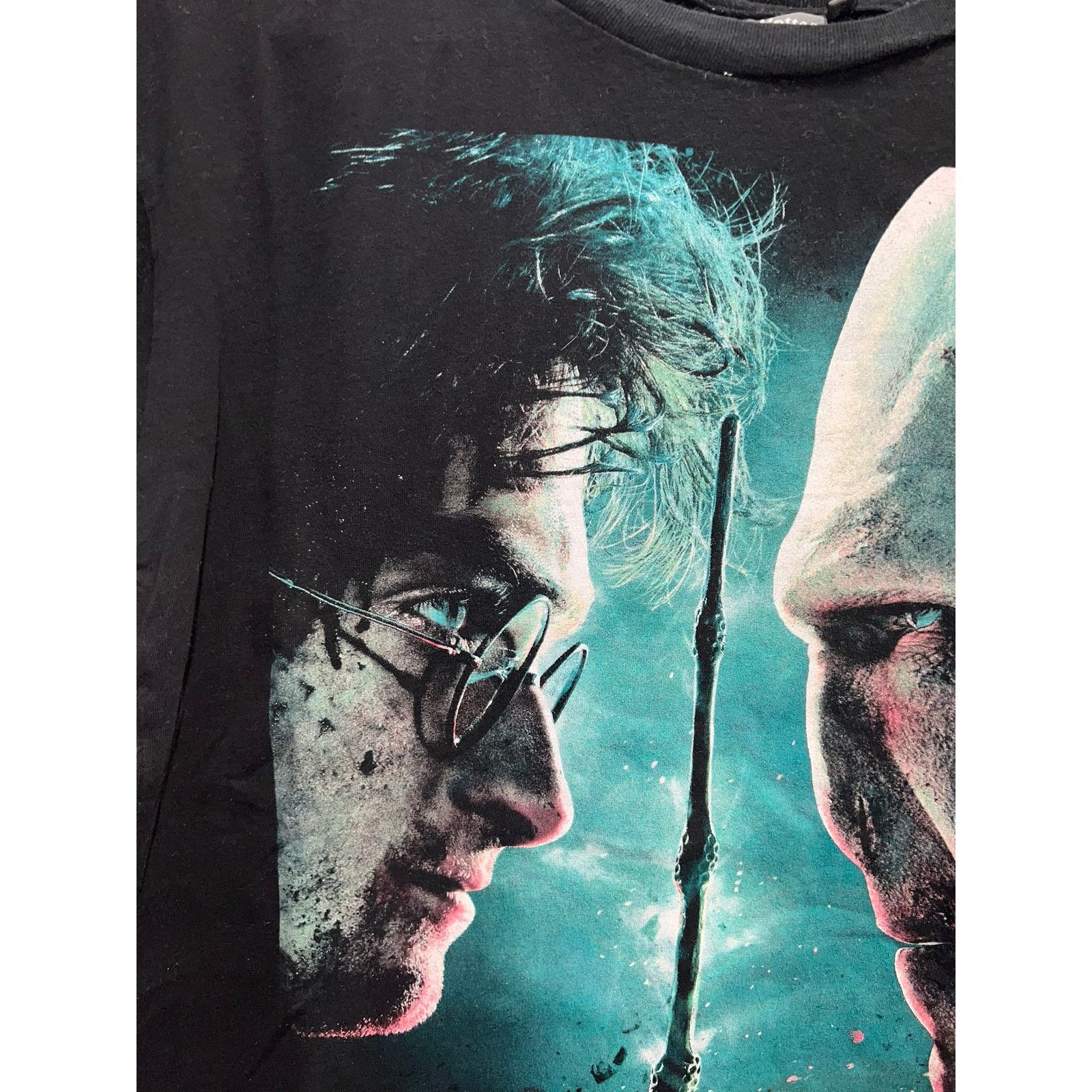 Warner Bros Women's Harry Potter And The Deathly Hollows Voldemort Shirt Size XL / US 12-14 / IT 48-50 - 3 Thumbnail