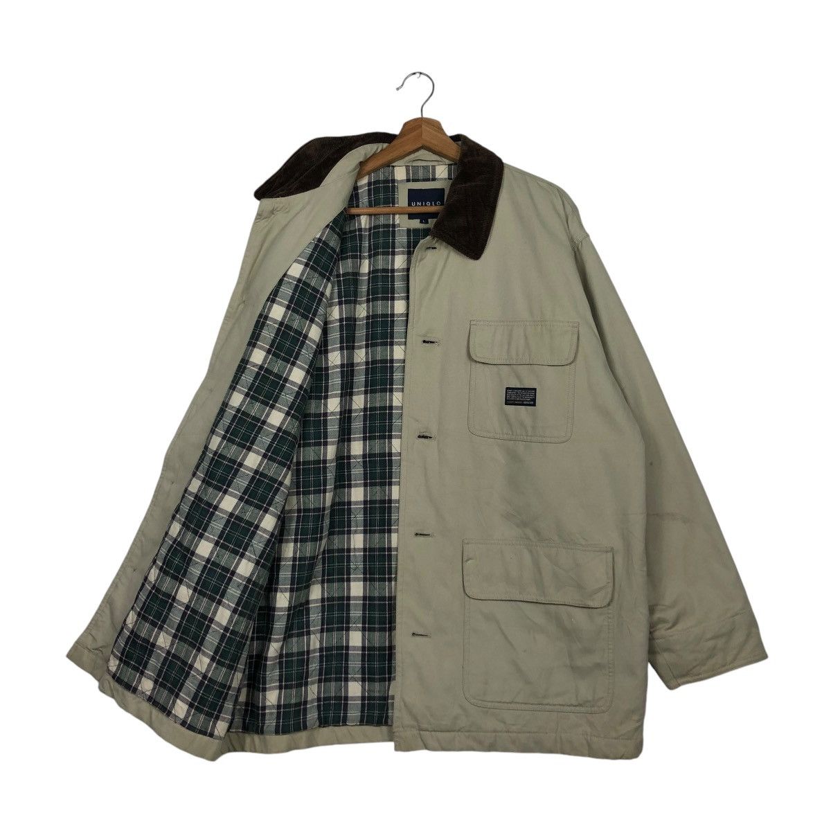 Japanese Brand 🔥VINTAGE CHORE WORK JACKET UNIQLO BLANKET TARTAN ISSEYMIYAK Size US L / EU 52-54 / 3 - 1 Thumbnail