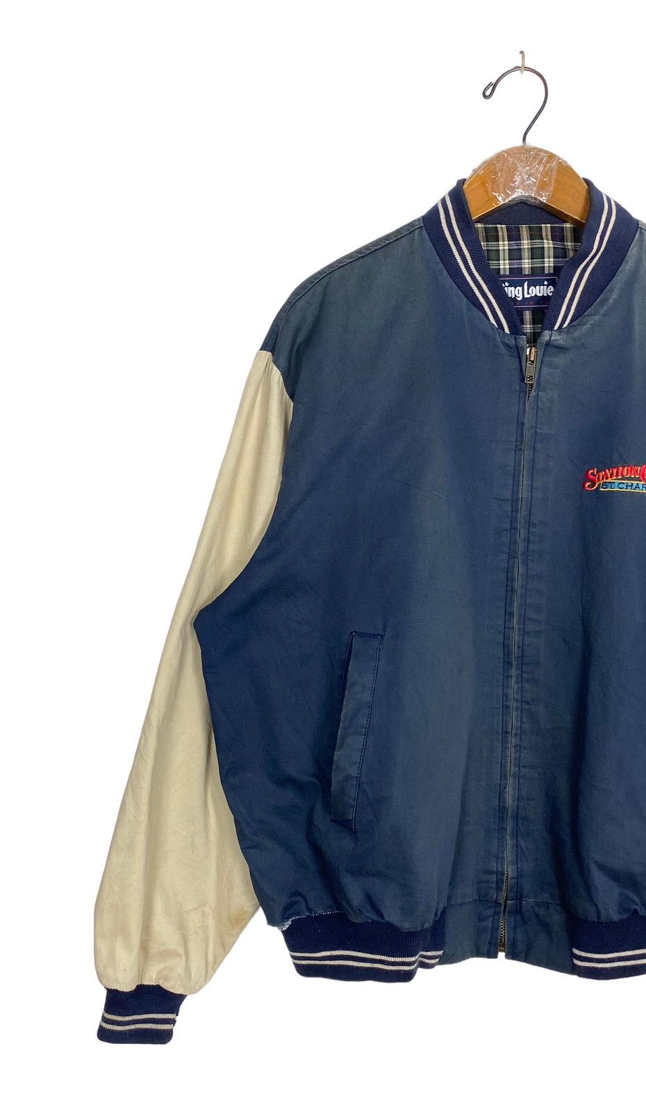 Vintage Rare‼️ Vtg King Louie Station Casino St Charles Bomber Usa Size US L / EU 52-54 / 3 - 2 Thumbnail