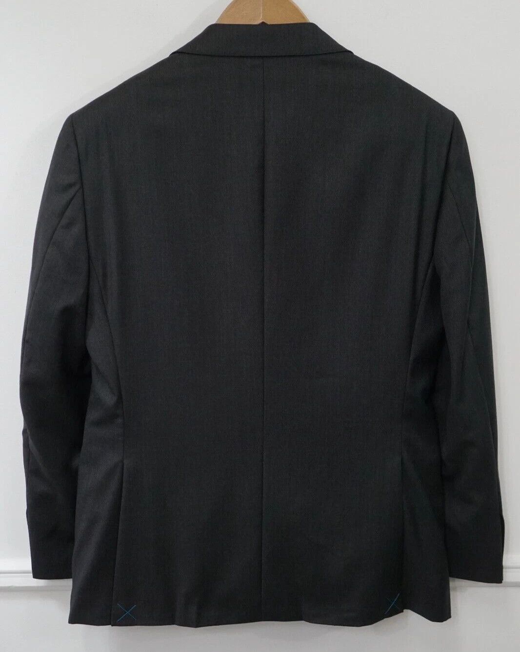 Suitsupply Men Suitsupply Blazer Napoli Grey Wool S110 Zignone UK/US46S Size 46S - 2 Thumbnail