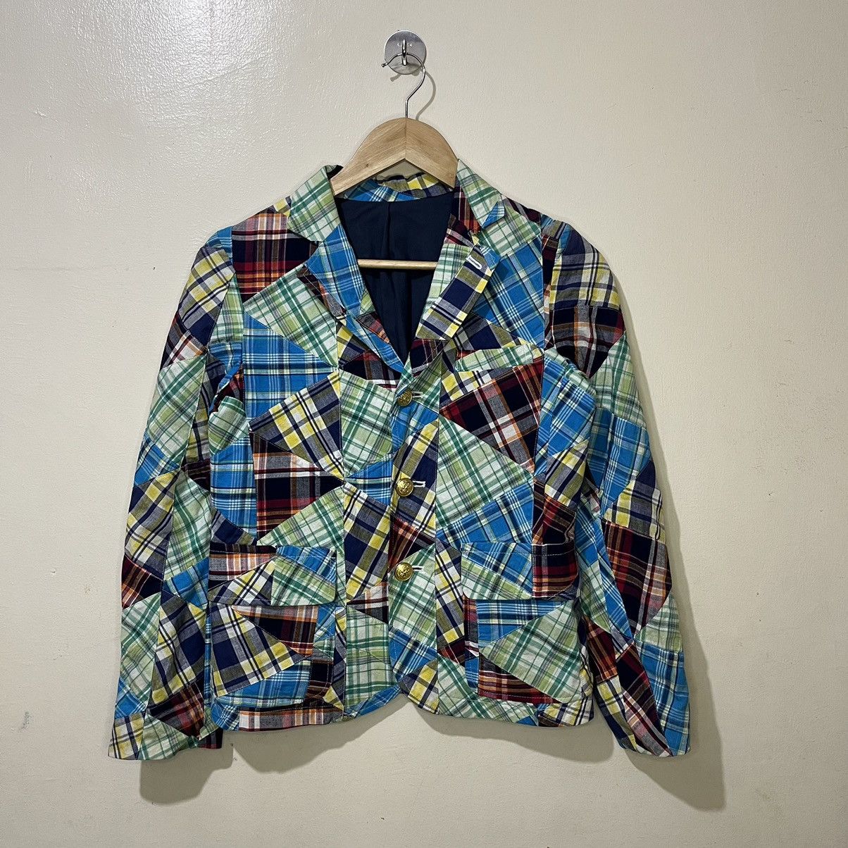 Beams Japan Beams Boy Japan Patchwork Women's Blazer Size S / US 4 / IT 40 - 1 Thumbnail