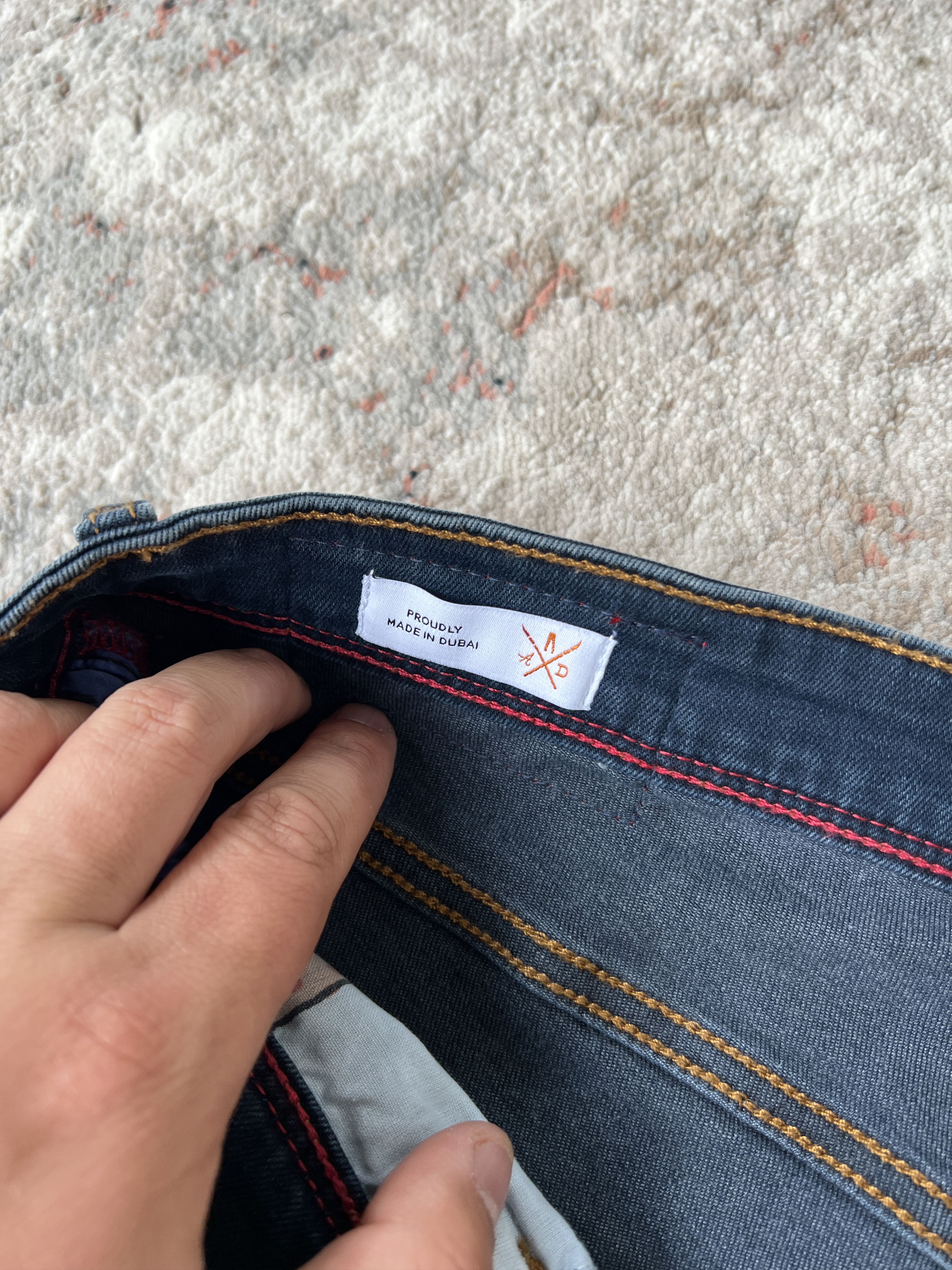 Handmade Ace Denim Paris Handmade Jeans Size US 34 / EU 50 - 7 Thumbnail
