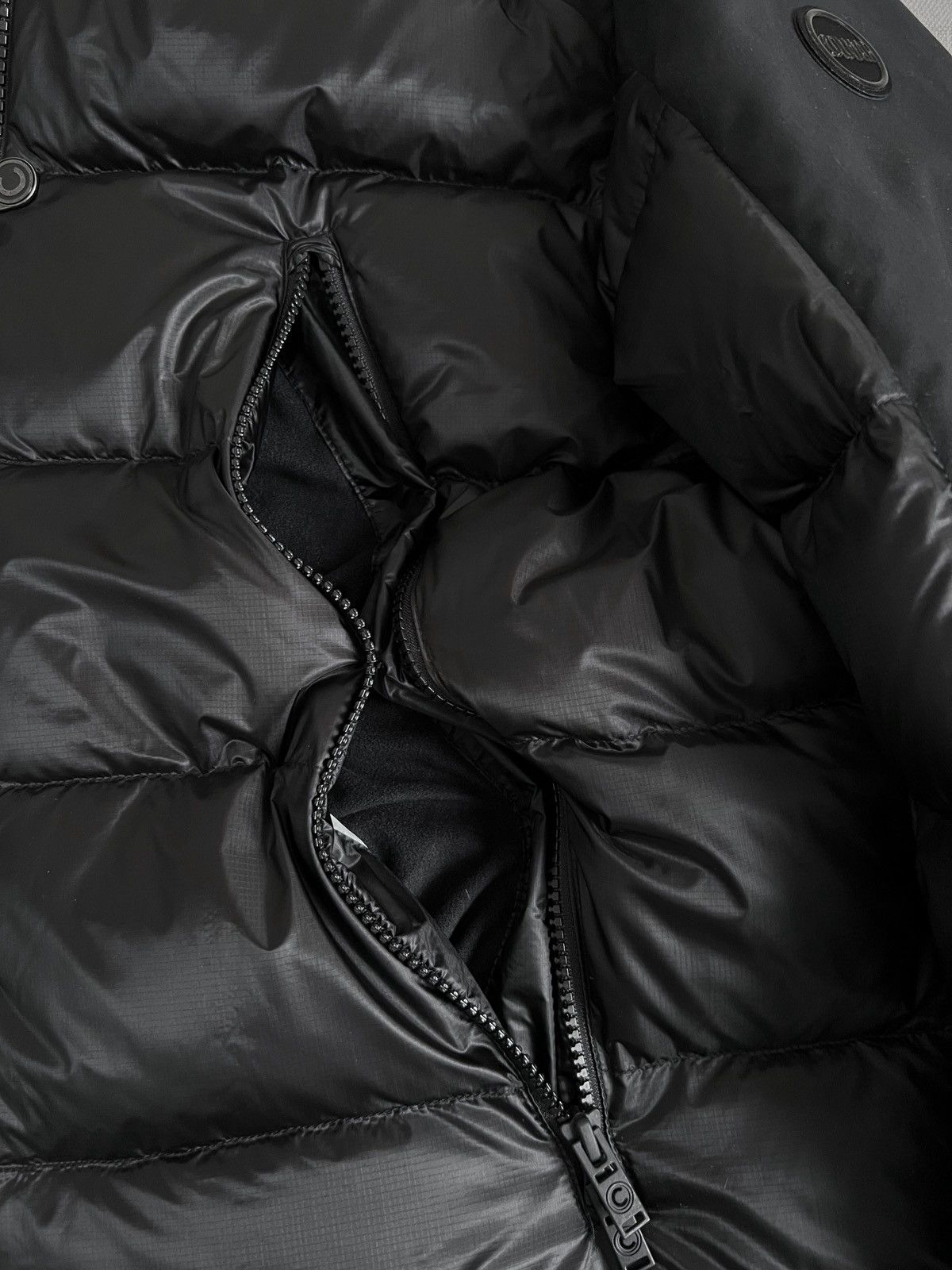 White Mountaineering Yosuke Aizawa Colmar Waxed Sleeve Down Puffer Size US L / EU 52-54 / 3 - 8 Thumbnail