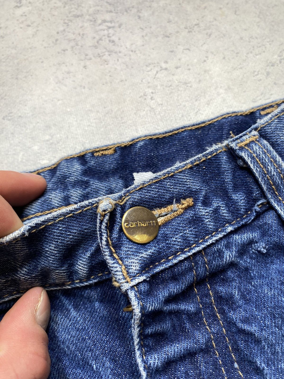 Carhartt Carhartt Jeans Men's 32x30 Blue Denim FR Flame Resistant ARC Size US 32 / EU 48 - 13 Thumbnail
