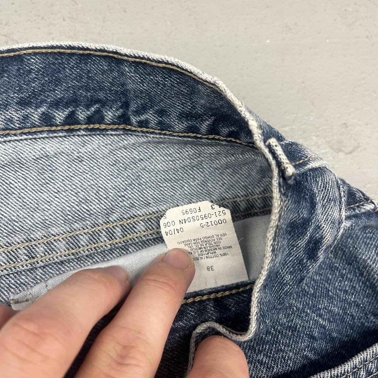 Arizona Jean Co. VTG Y2K Arizona Jeans Relaxed Fit Baggy Dark Jean Shorts Size US 38 / EU 54 - 4 Thumbnail