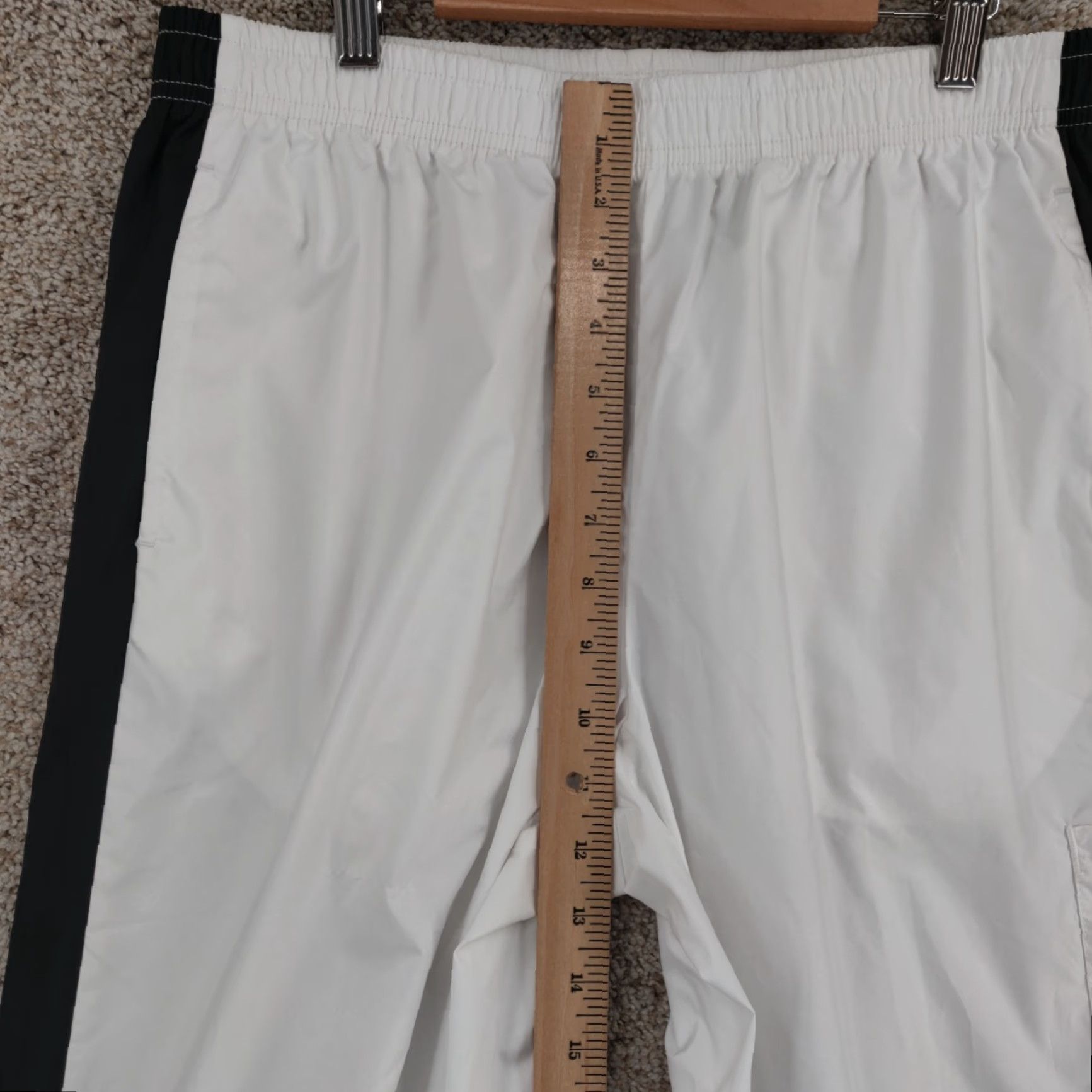 Nike Nike Yoga Jogger Pants Women's M White Windbreaker Gym Training Clothing Size 32" / US 10 / IT 46 - 3 Thumbnail