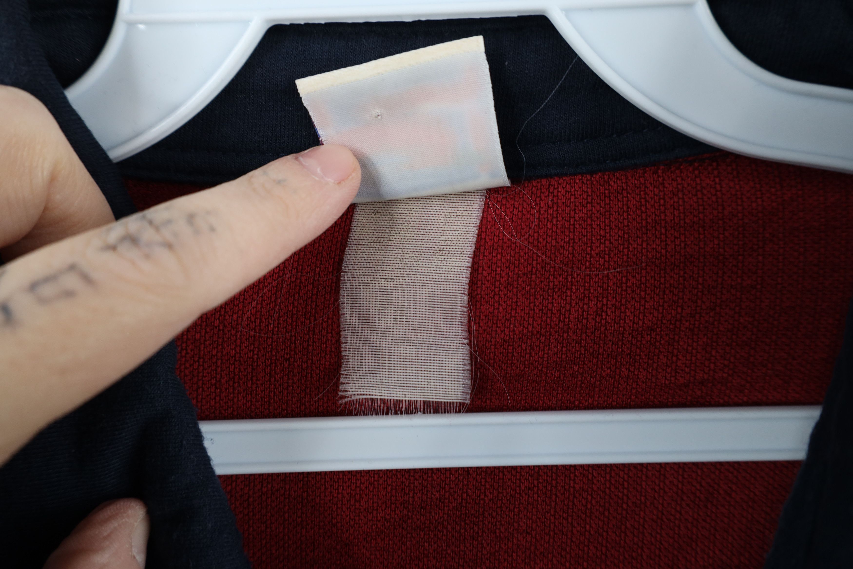 Vintage Vintage 90s Streetwear Block Thermal Knit Long Sleeve Polo Size US M / EU 48-50 / 2 - 8 Thumbnail