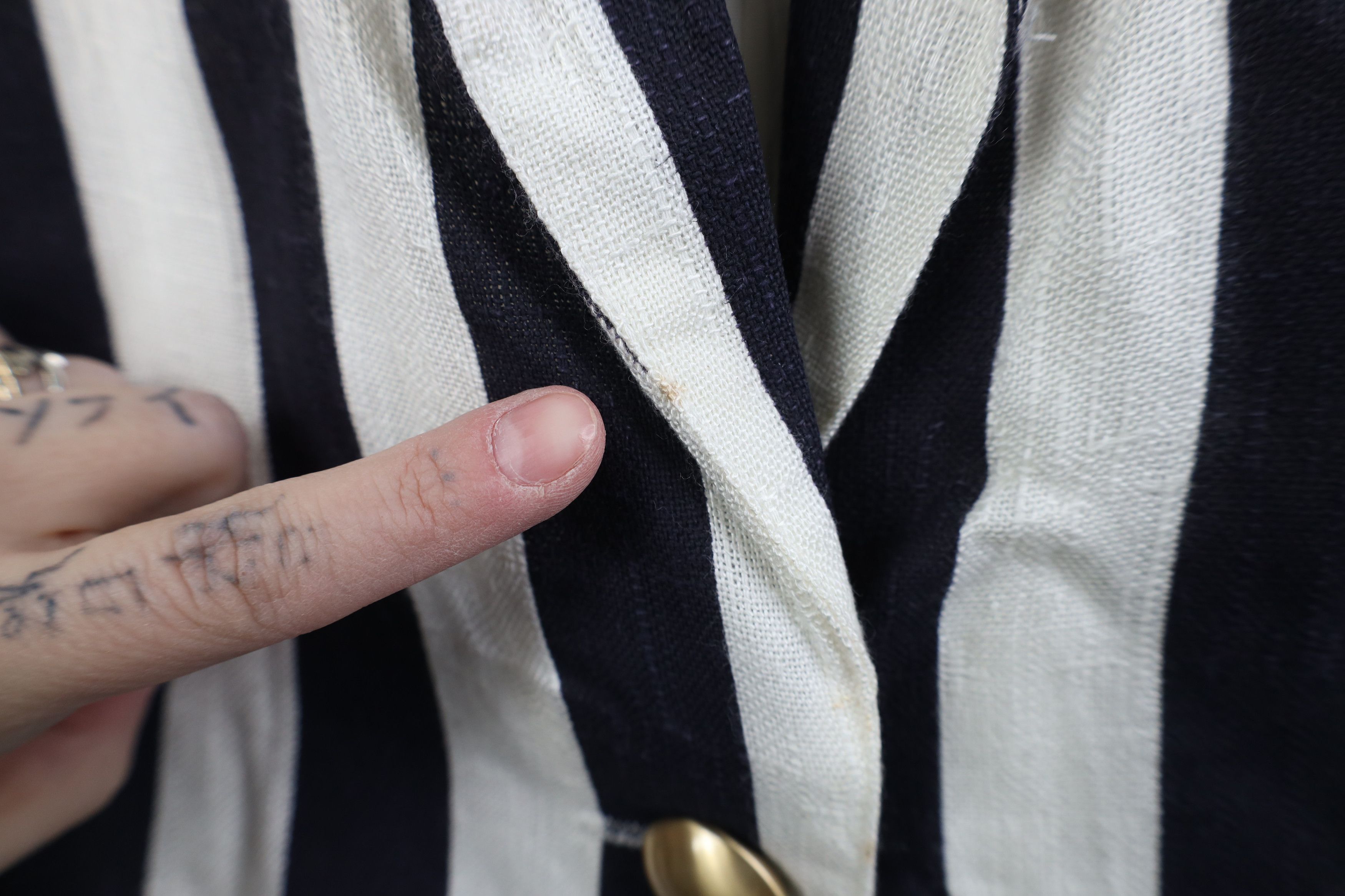Vintage Vintage 90s Streetwear Gabardine Boat Blazer Jacket Coat USA Size XL / US 12-14 / IT 48-50 - 7 Thumbnail