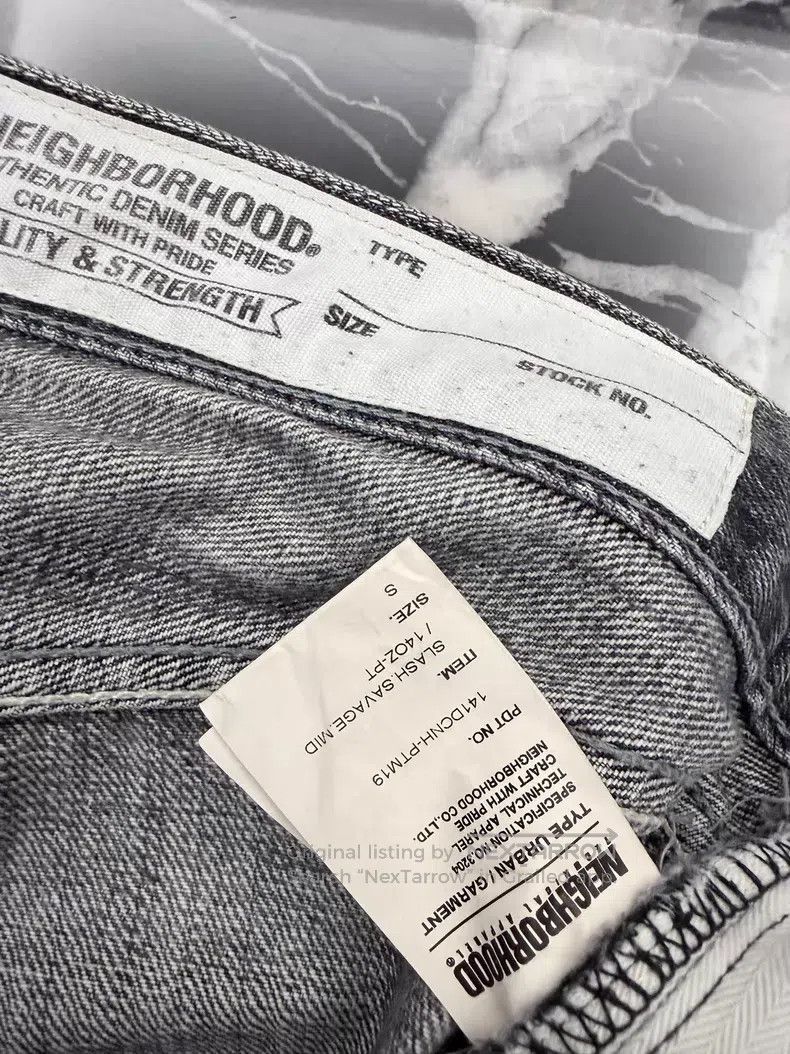 Neighborhood Neighborhood size S Ripped Patchwork King Jeans Size US 27 - 6 Thumbnail