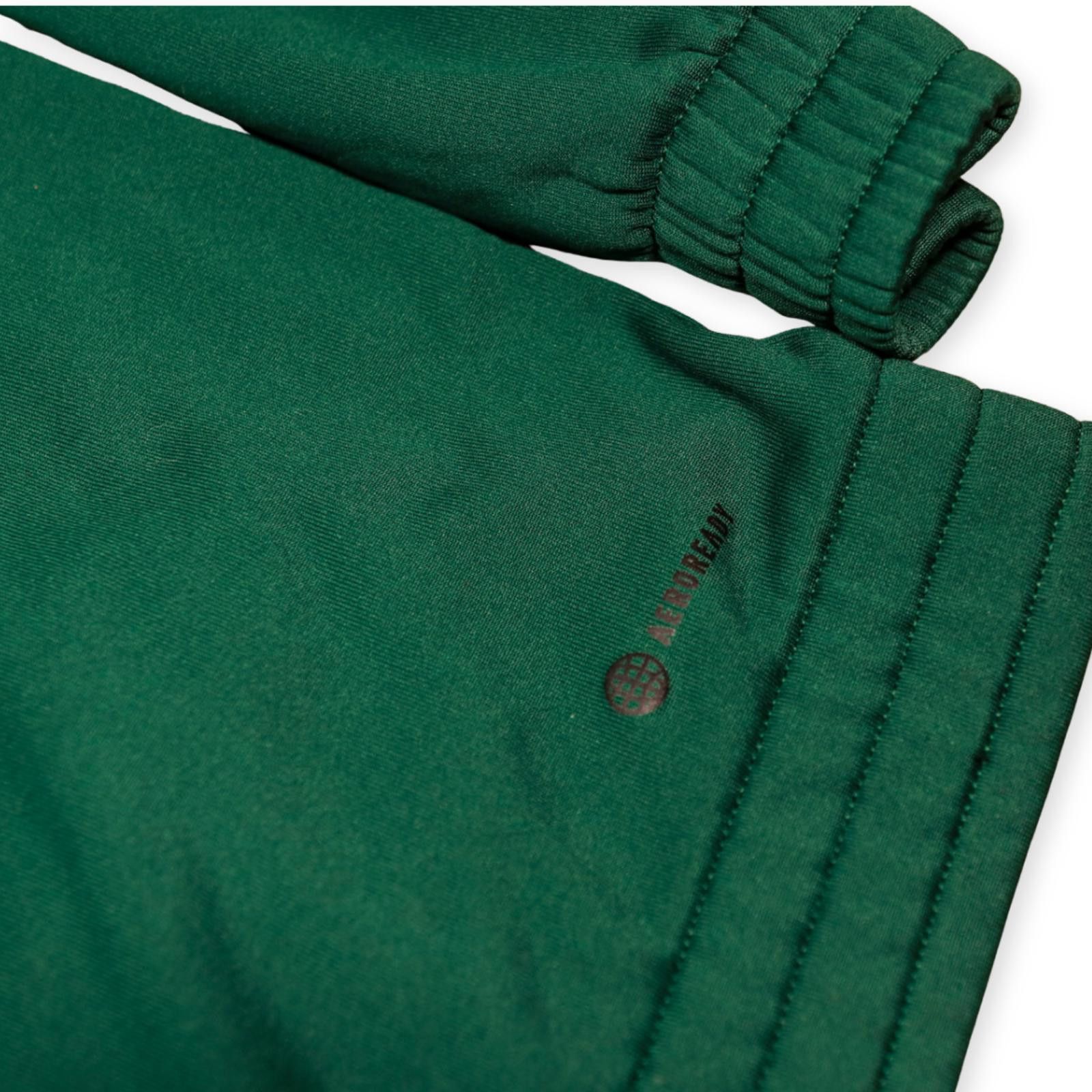 Adidas Adidas Green Hoodie Small Pullover w/ Gray Trim Size US S / EU 44-46 / 1 - 7 Thumbnail
