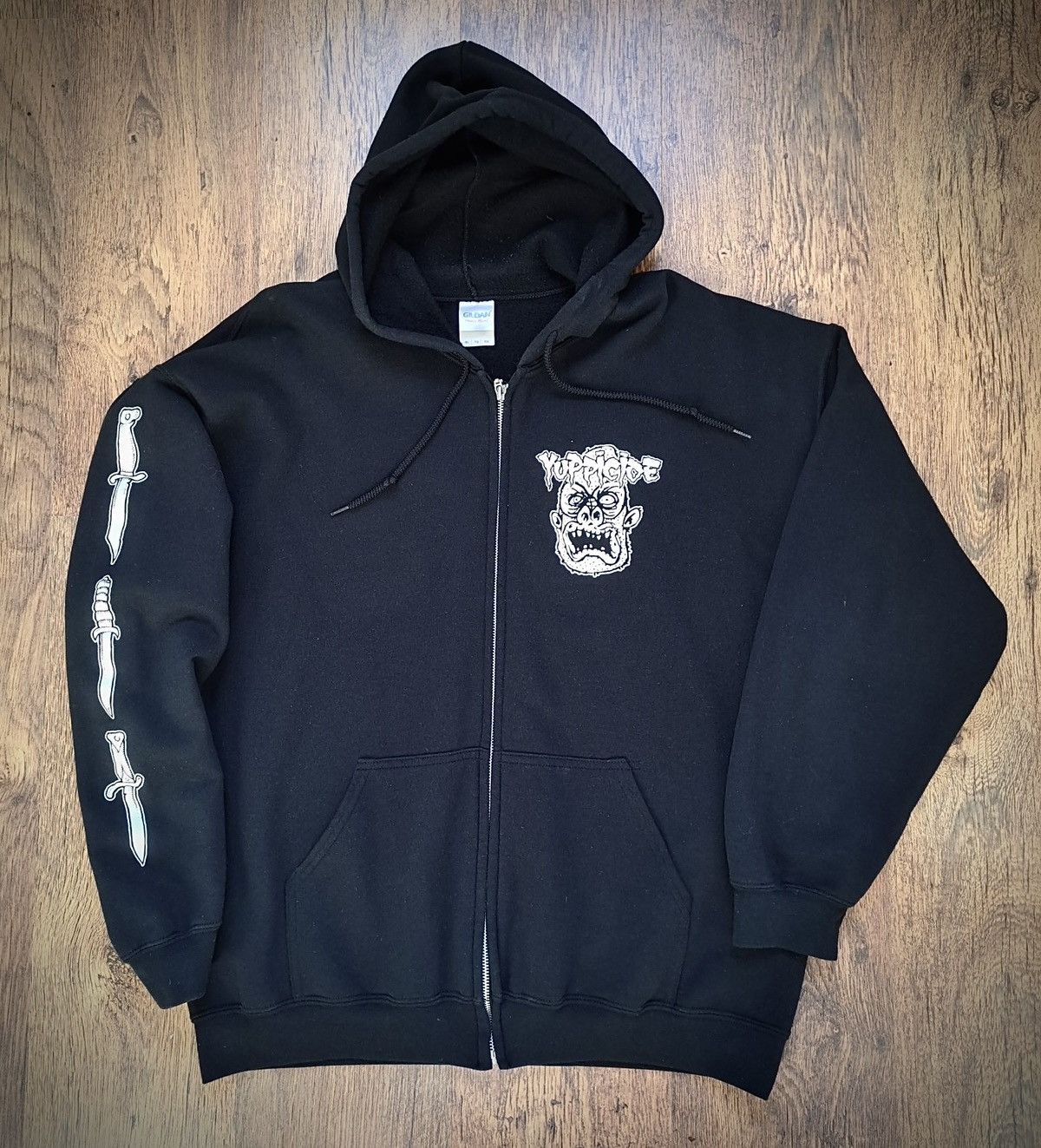 Band Tees YUPPICIDE x REVENGE REGRET REPEAT x Hoodie 2015 Size US XL / EU 56 / 4 - 1 Thumbnail