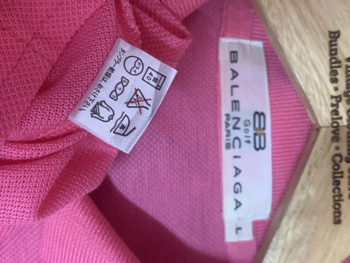 Balenciaga RARE!! Polo Shirt BALENCIAGA Size L / US 10 / IT 46 - 6 Thumbnail