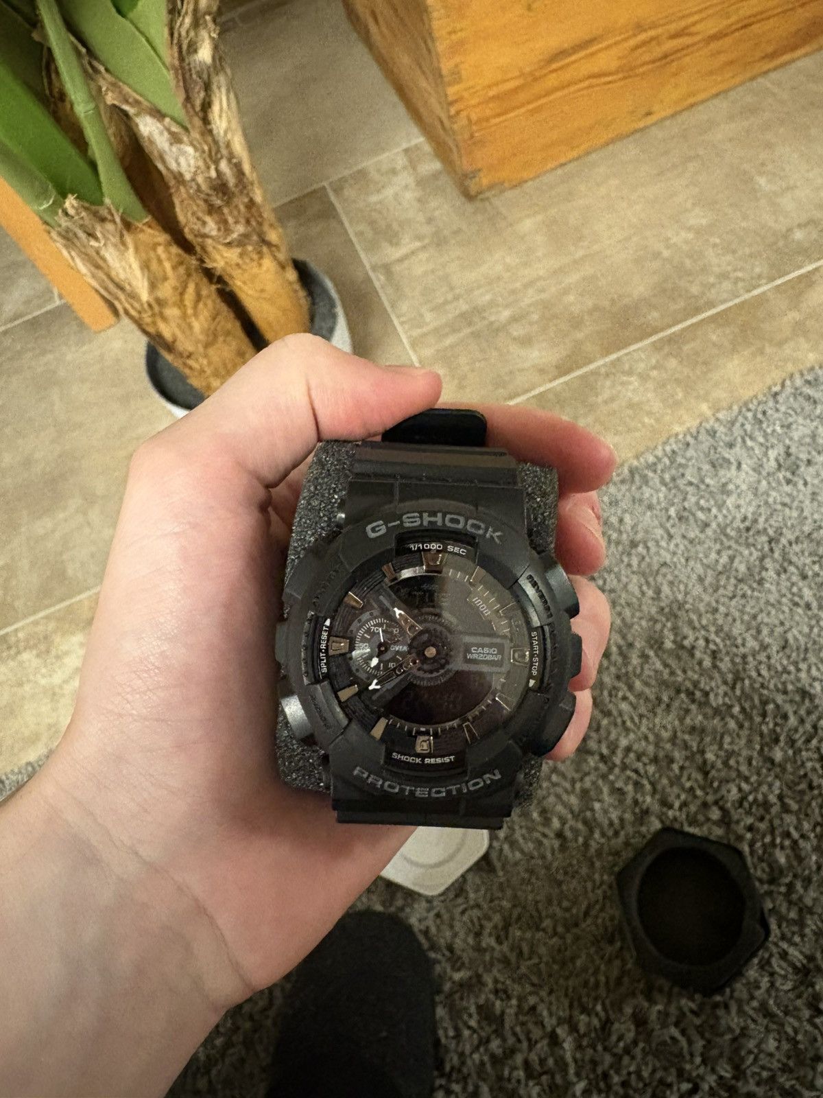 G Shock Casio G-Shock Black Grey Size ONE SIZE - 1 Thumbnail