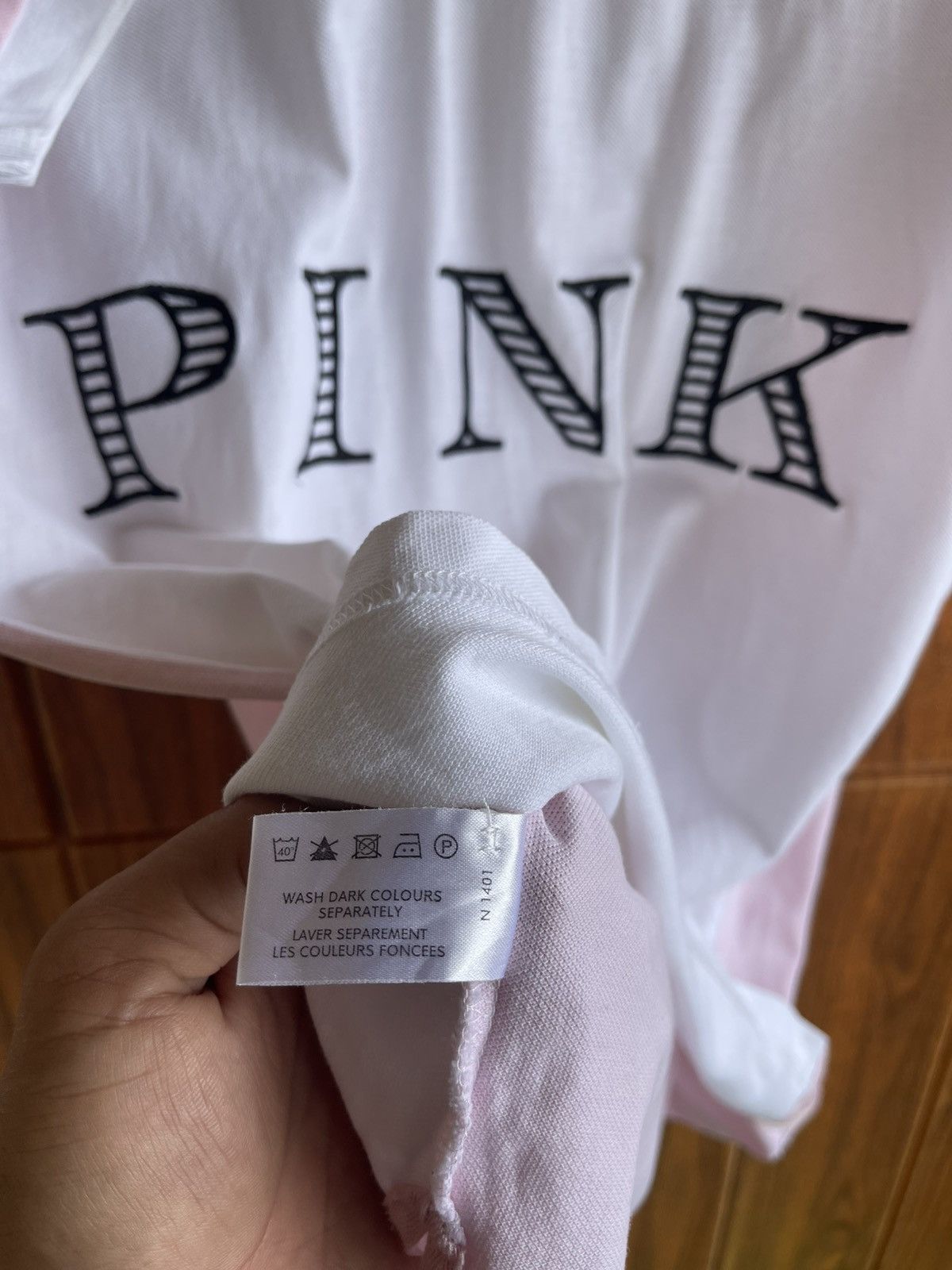 Thomas Pink Grail🔥THOMAS PINK🔥Jermyn Street London Polo Tee Size US L / EU 52-54 / 3 - 13 Thumbnail