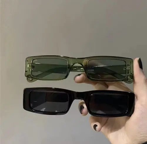 Vintage Vintage square frame sunglasses Size ONE SIZE - 3 Thumbnail