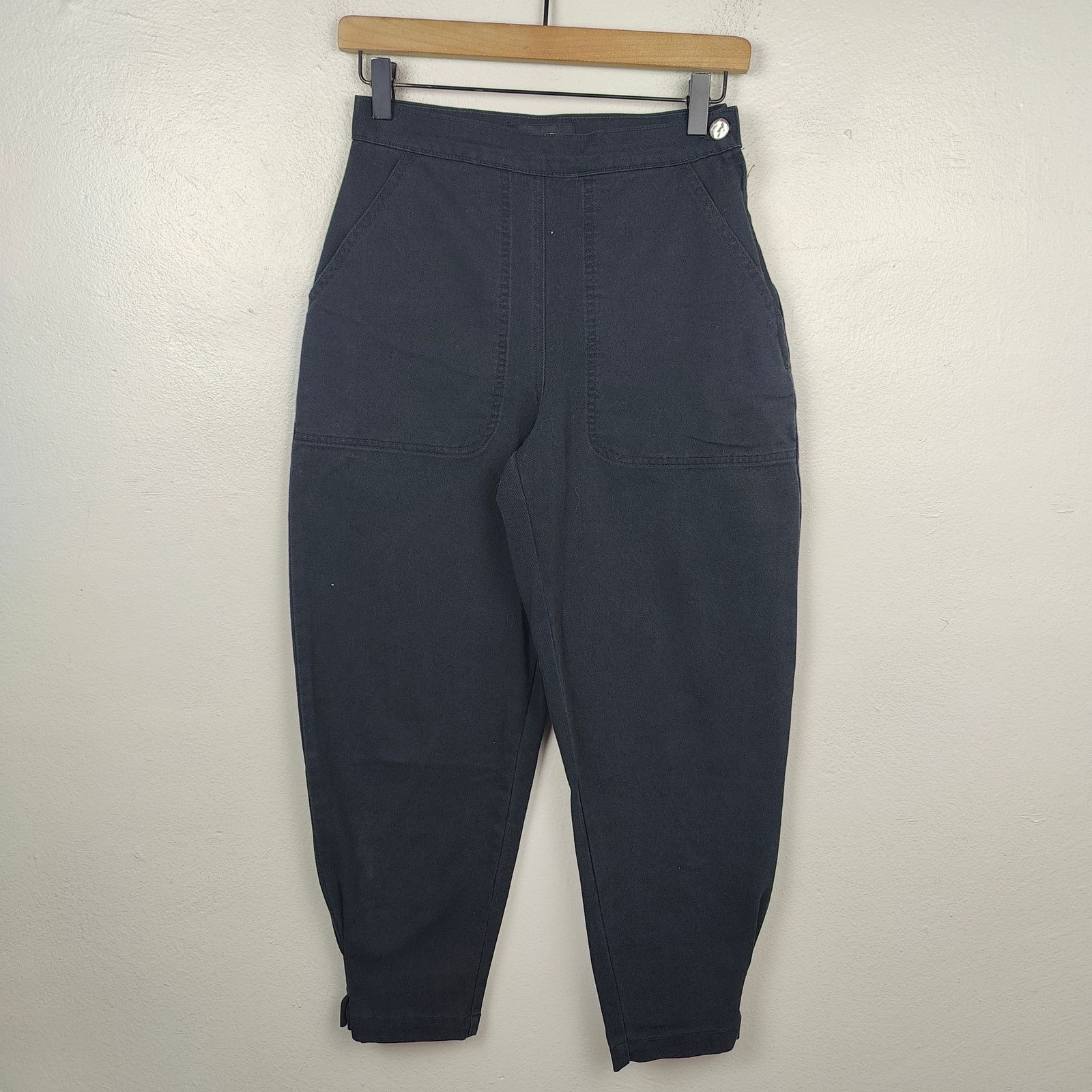 Rachel Comey Barrel Pants Womens 0 Black Balloon Leg