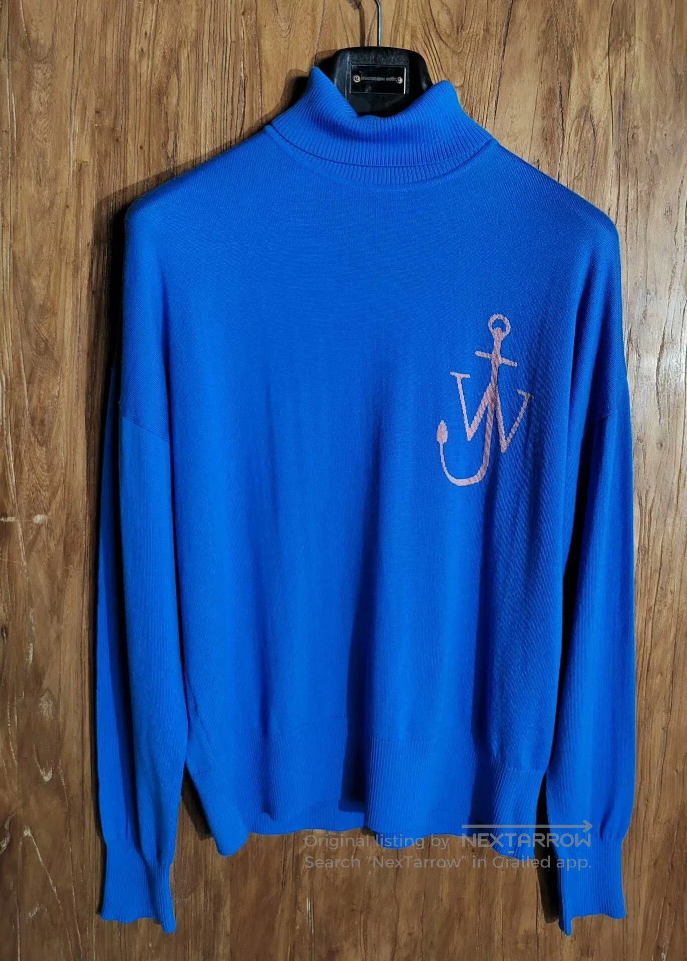 JW Anderson JW Anderson Blue Knit Turtleneck Sweater. Size US M / EU 48-50 / 2 - 1 Thumbnail