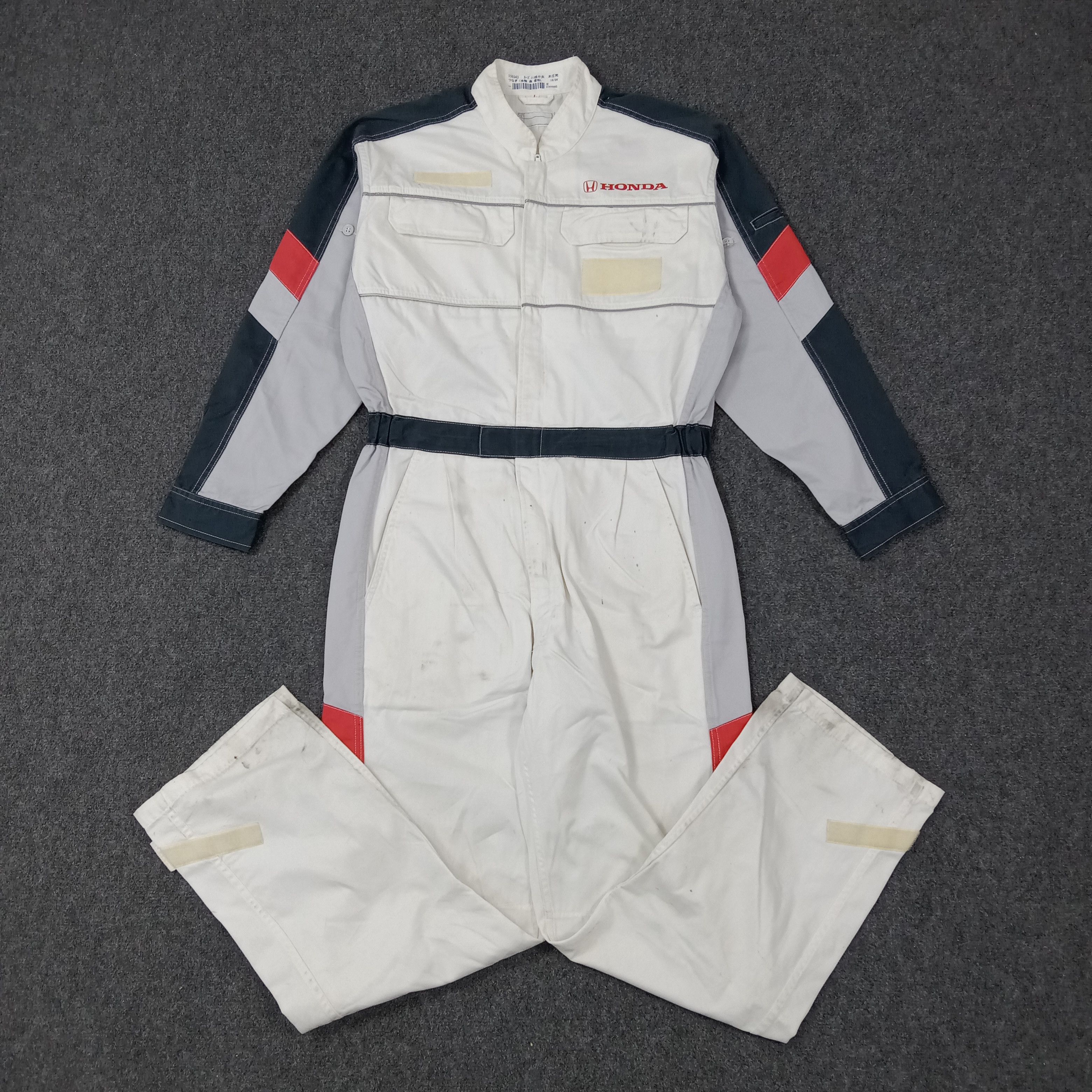 Honda × Japanese Brand HONDA Japanese Racing Team Workwear Coverall Jacket Size US M / EU 48-50 / 2 - 5 Thumbnail
