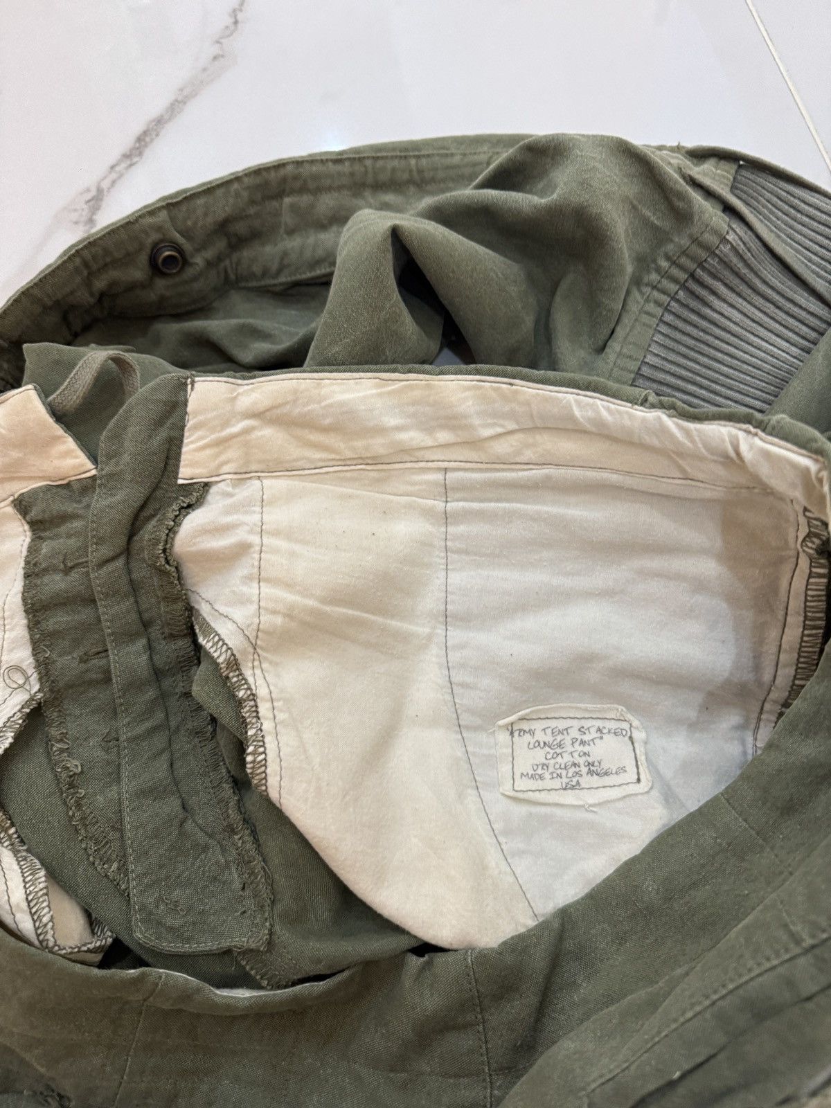 Greg Lauren greg lauren Army Patchwork Trousers Size US 34 / EU 50 - 9 Thumbnail