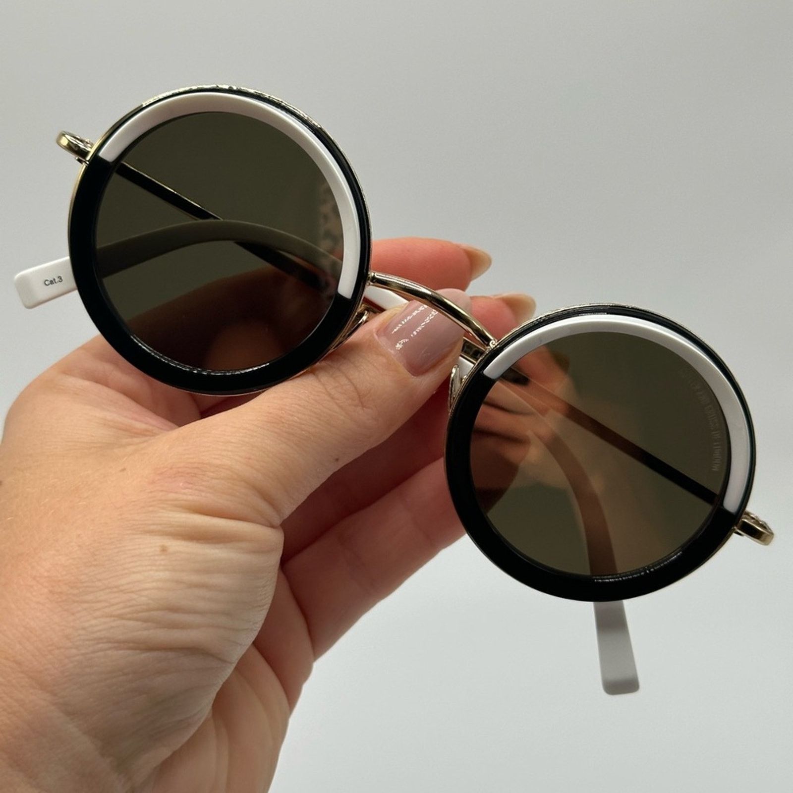 Cutler and Gross CUTLER AND GROSS CG1277S 001 Gold/Black/Grey Flash Unisex Size ONE SIZE - 6 Thumbnail