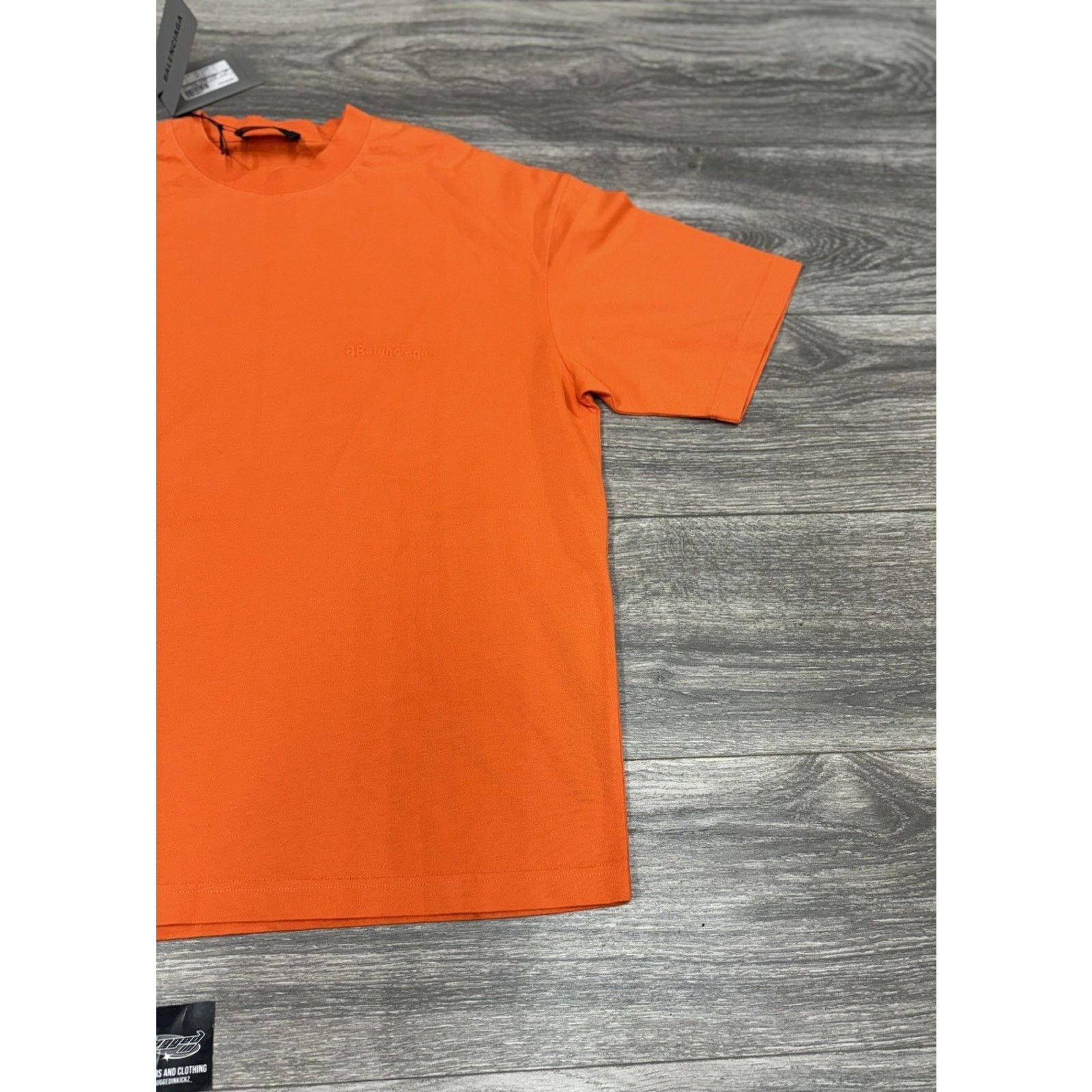 Balenciaga Balenciaga Casual T-Shirt ' Fluorescent Orange ' | NEW! Size US XXS / EU 40 - 4 Thumbnail