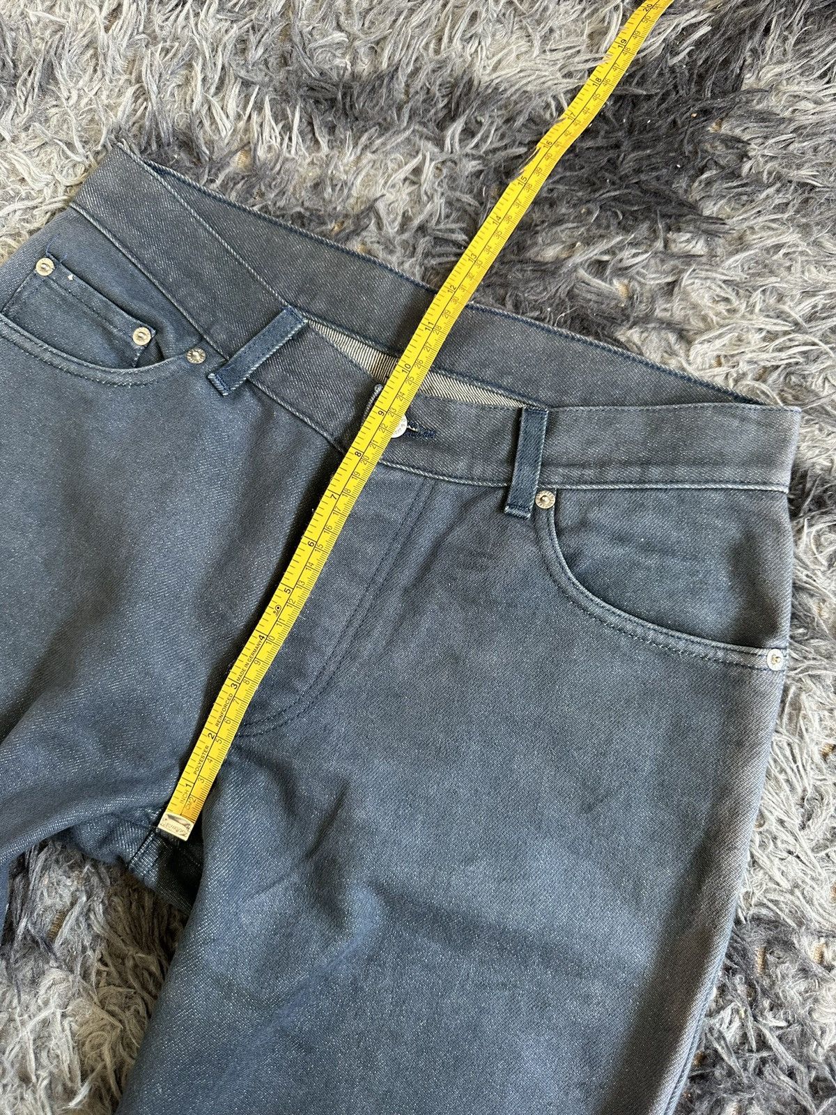 Helmut Lang Late 90's Helmut Lang overdyed faded denim Size US 32 / EU 48 - 22 Thumbnail