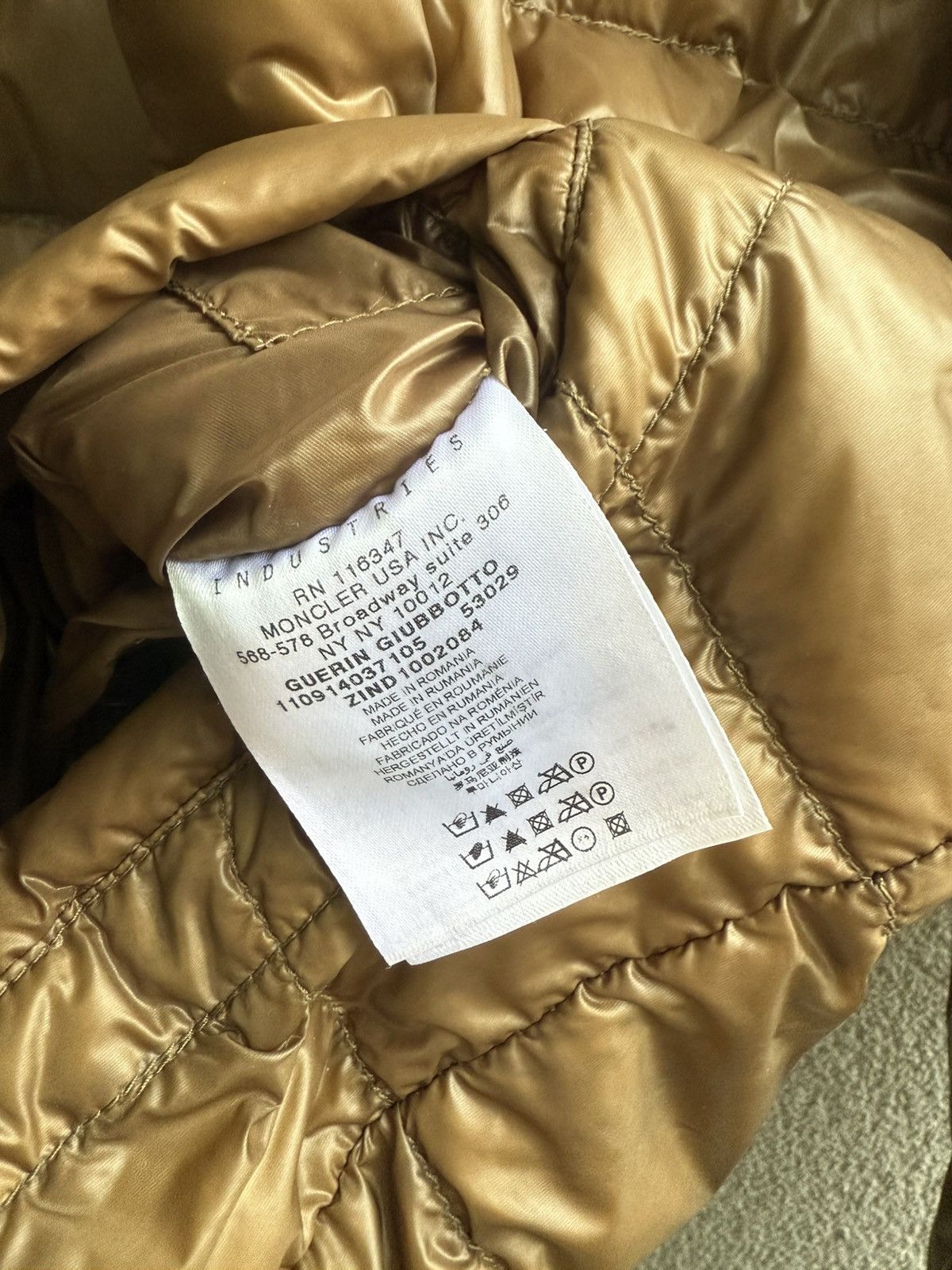 Moncler Moncler Guerin Giubbotto puffer jacket Size US L / EU 52-54 / 3 - 8 Thumbnail