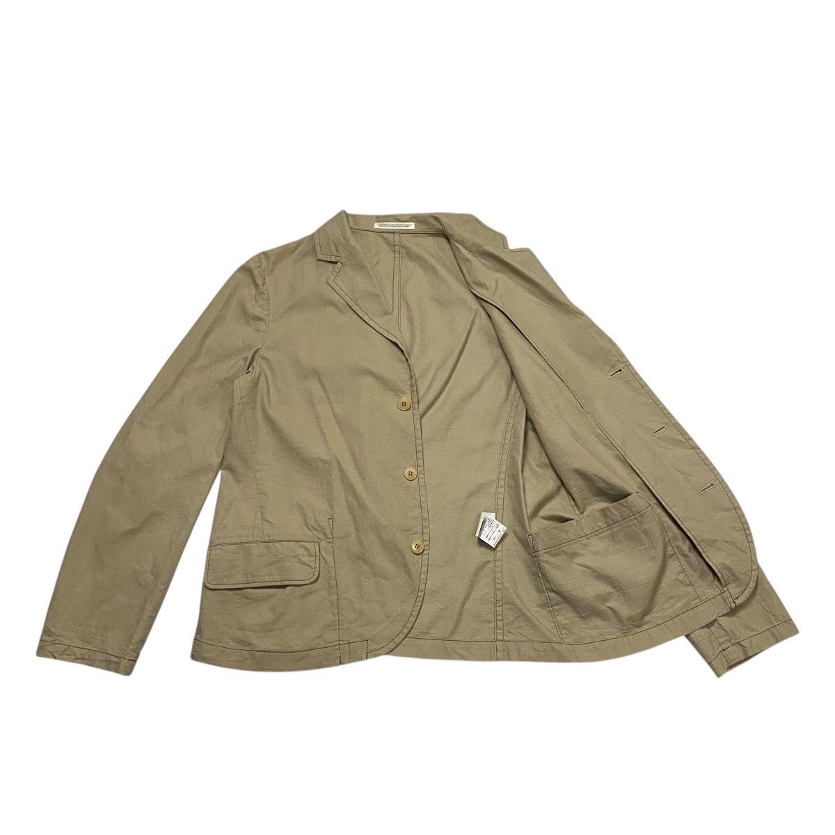 Yohji Yamamoto Yohji Yamamoto cotton twill jap jacket Size US M / EU 48-50 / 2 - 2 Thumbnail