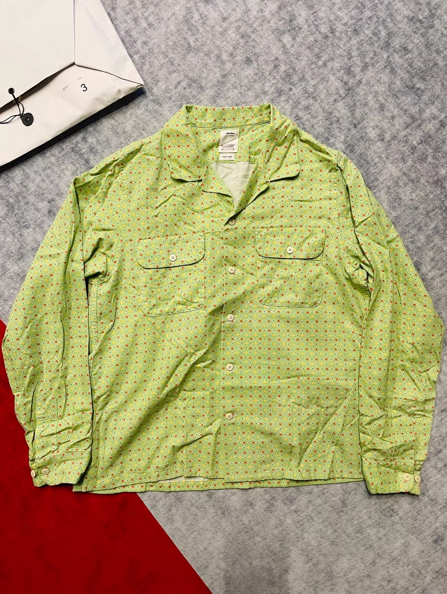 Visvim Visvim boomer khadi 23SS shirt shirt Size US L / EU 52-54 / 3 - 1 Thumbnail