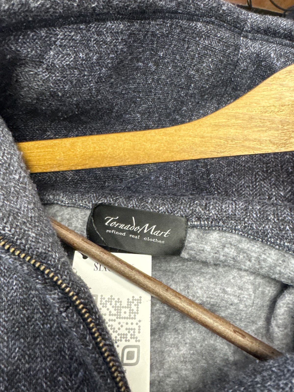 Tornado Mart Tornado Mart Wool Blend Zip Up Jacket Size US M / EU 48-50 / 2 - 3 Thumbnail