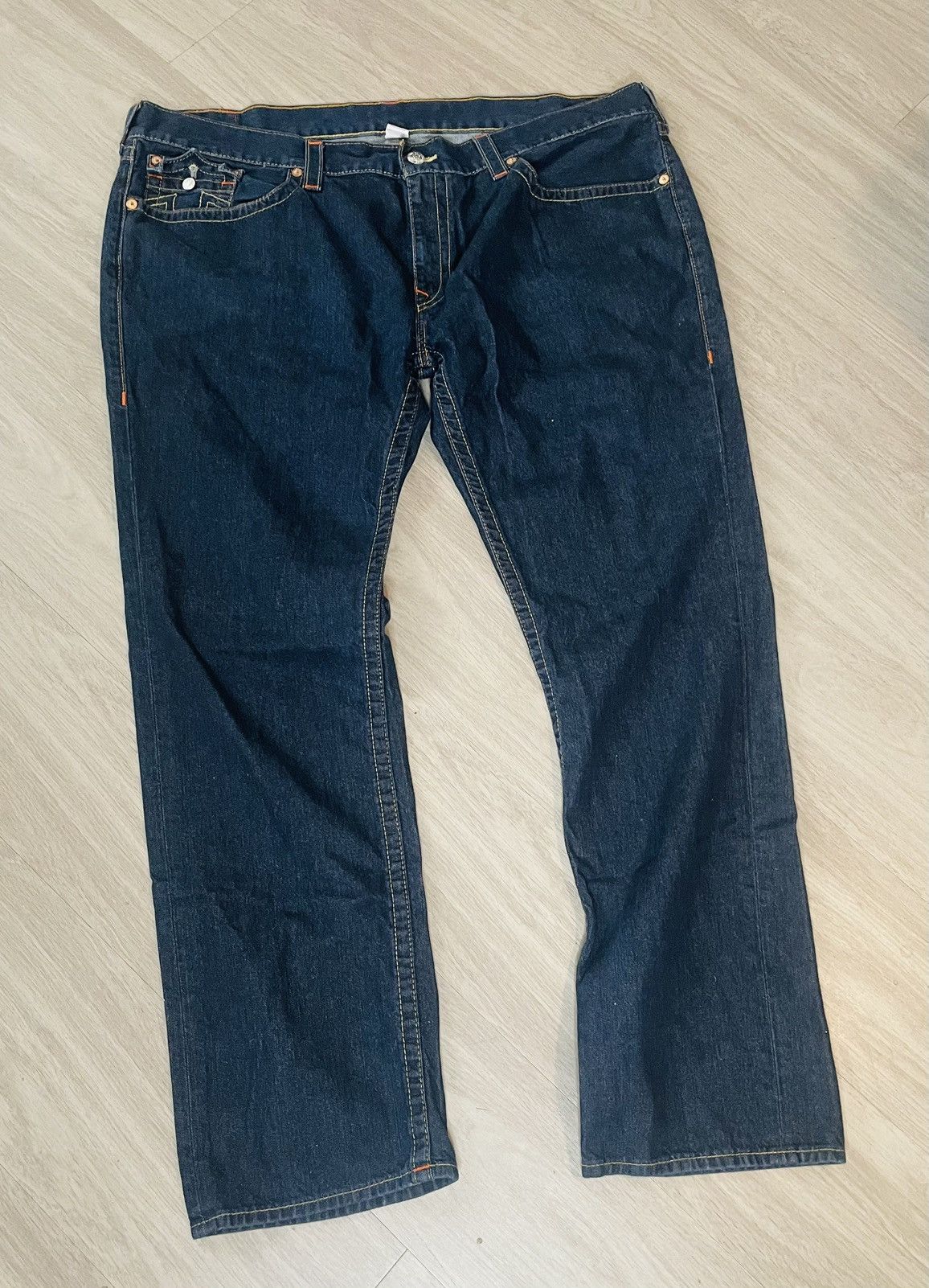 True Religion True Religion Jeans Relaxed Skinny Flap MENS SZ 46X33 Size US 44 / EU 60 - 1 Thumbnail